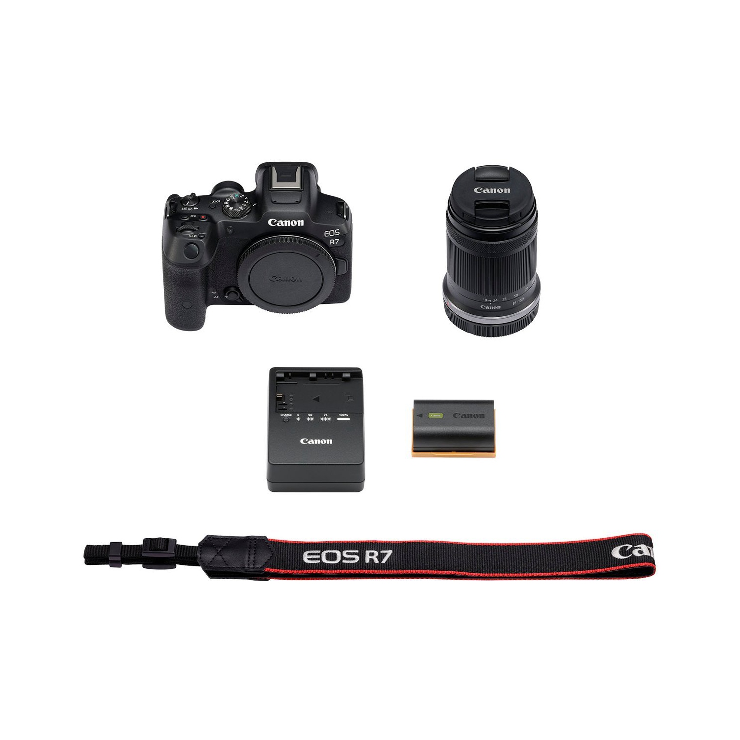 Canon EOS R7 Mirrorless Camera w/RF-S18-150mm f/3.5-6.3 is STM Lens Kit