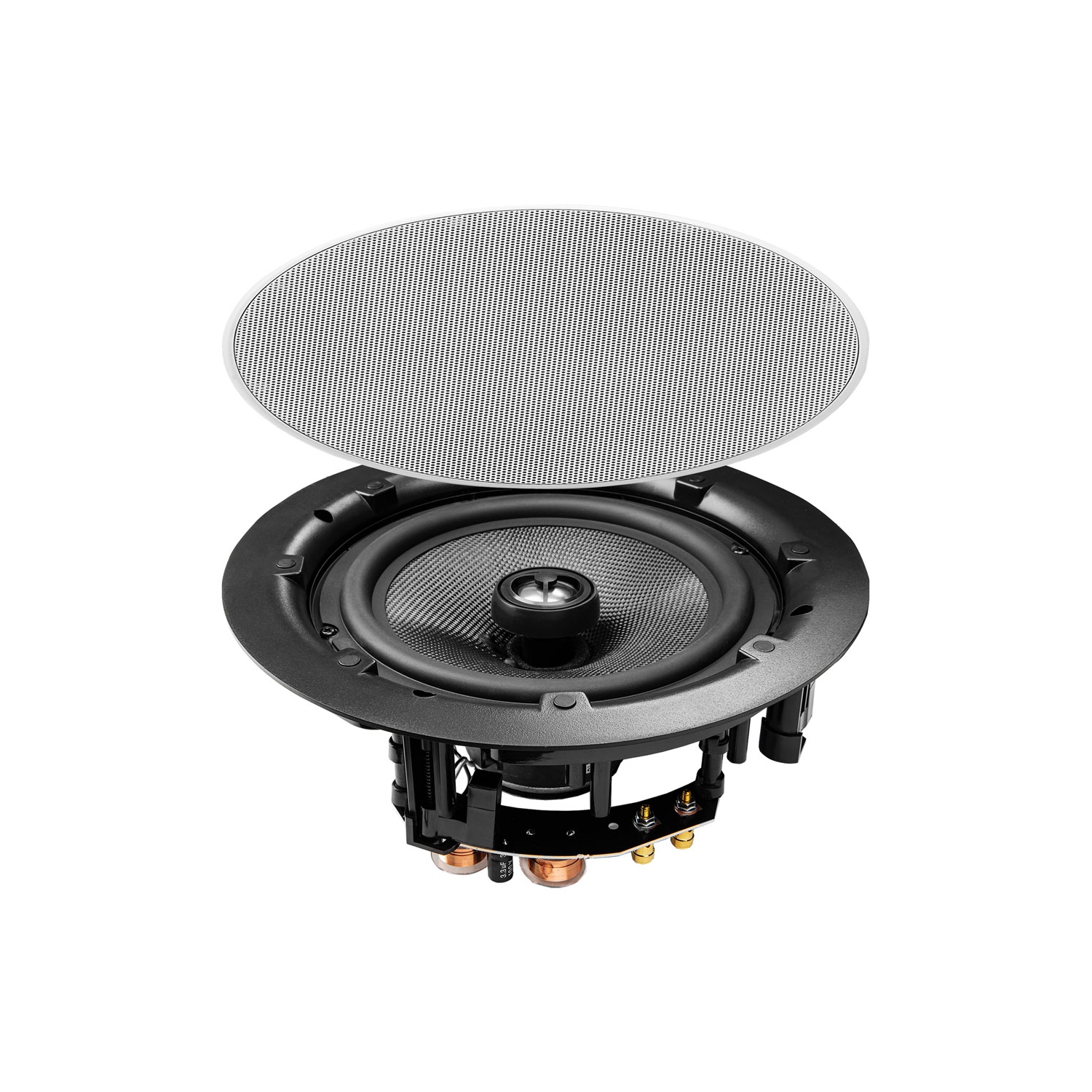 OSD Audio ACE840 8" Trimless Thin Bezel High Definition 2-Way In-Ceiling Speaker