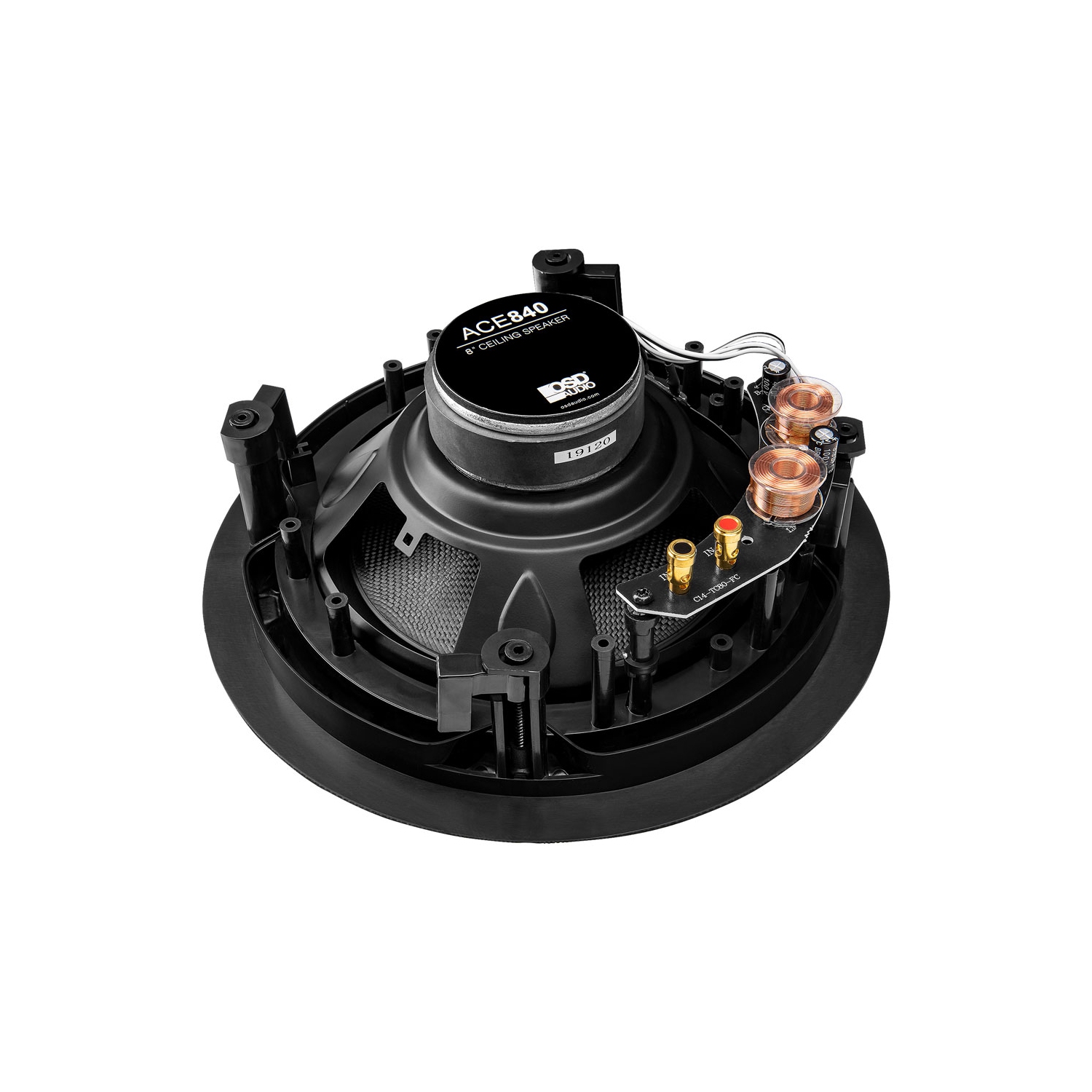 OSD Audio ACE840 8" Trimless Thin Bezel High Definition 2-Way In-Ceiling Speaker