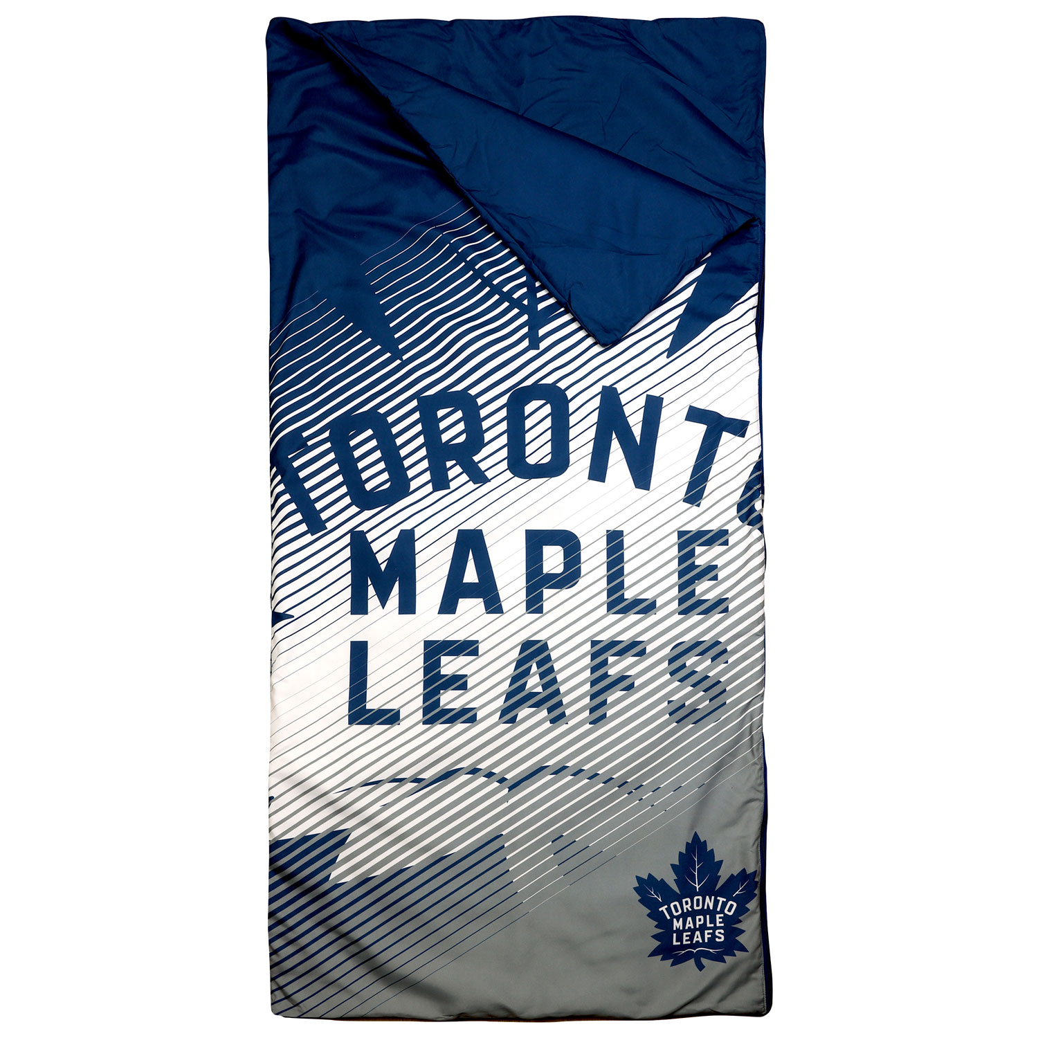NHL Slumber Sleeping Bag - 54" x 27" - Toronto Maple Leafs
