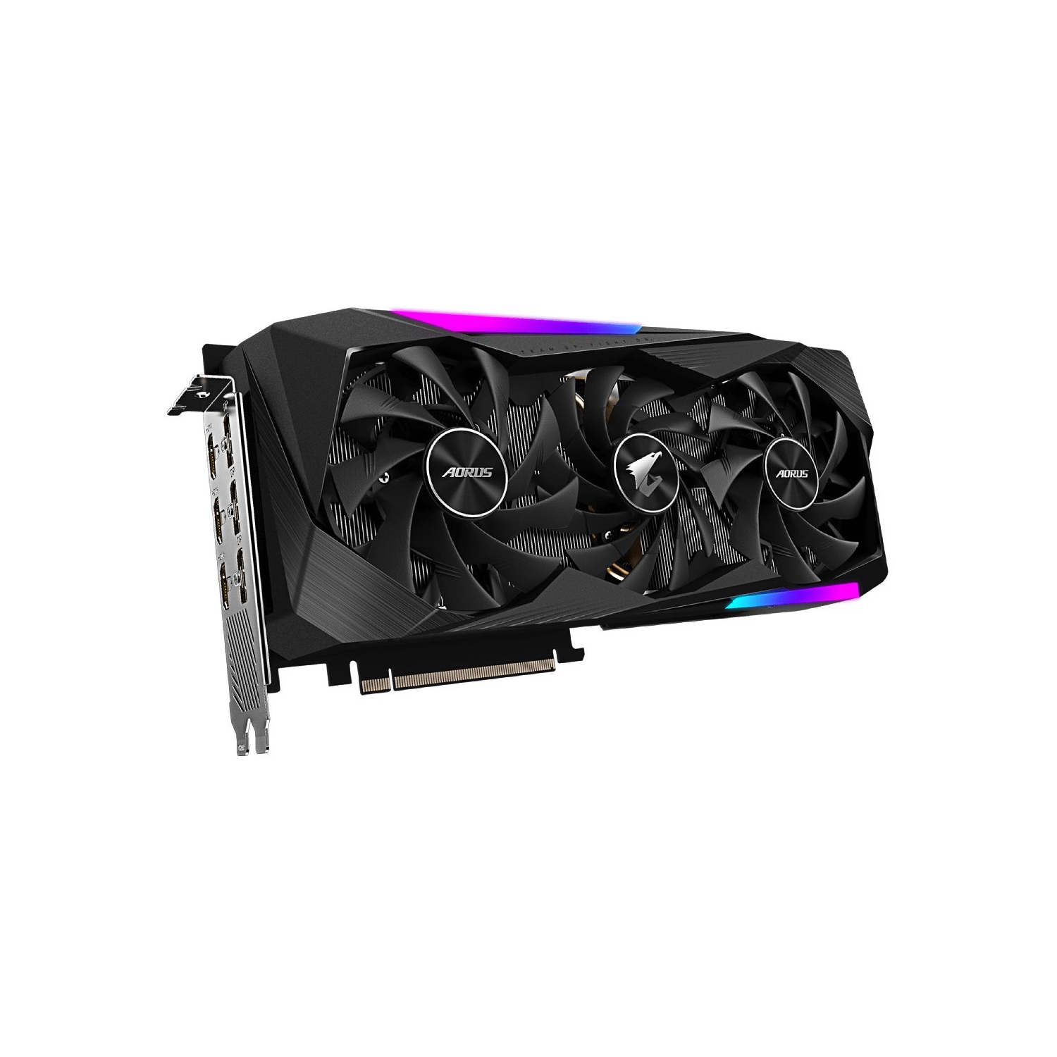 Refurbished (Good) GIGABYTE AORUS GeForce RTX 3070 Master Graphics Card 8GB 256-bit GDDR6