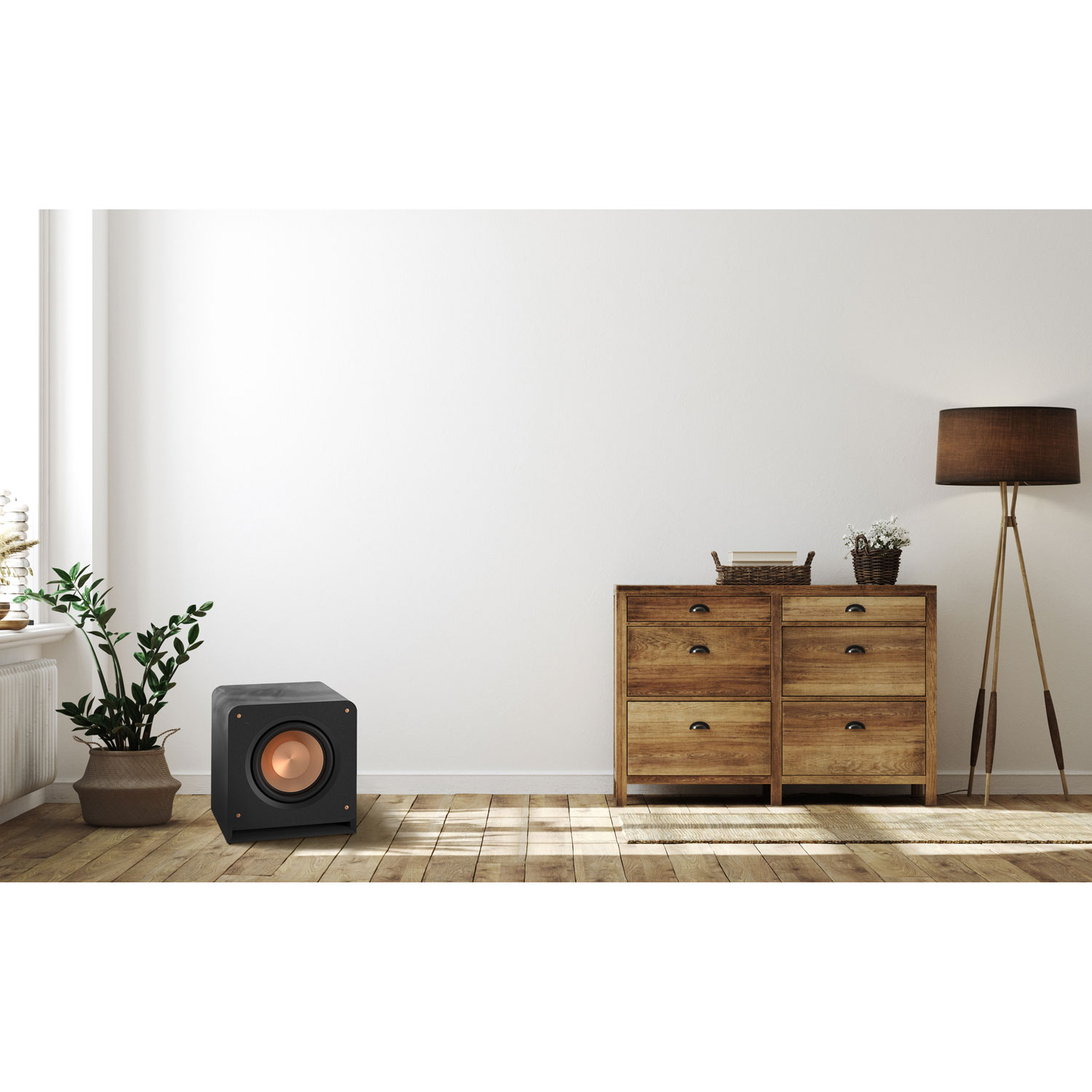 Haut-parleur d'extrêmes graves de 12 po et 800 W RP1200SW de Klipsch - Vinyle ébène