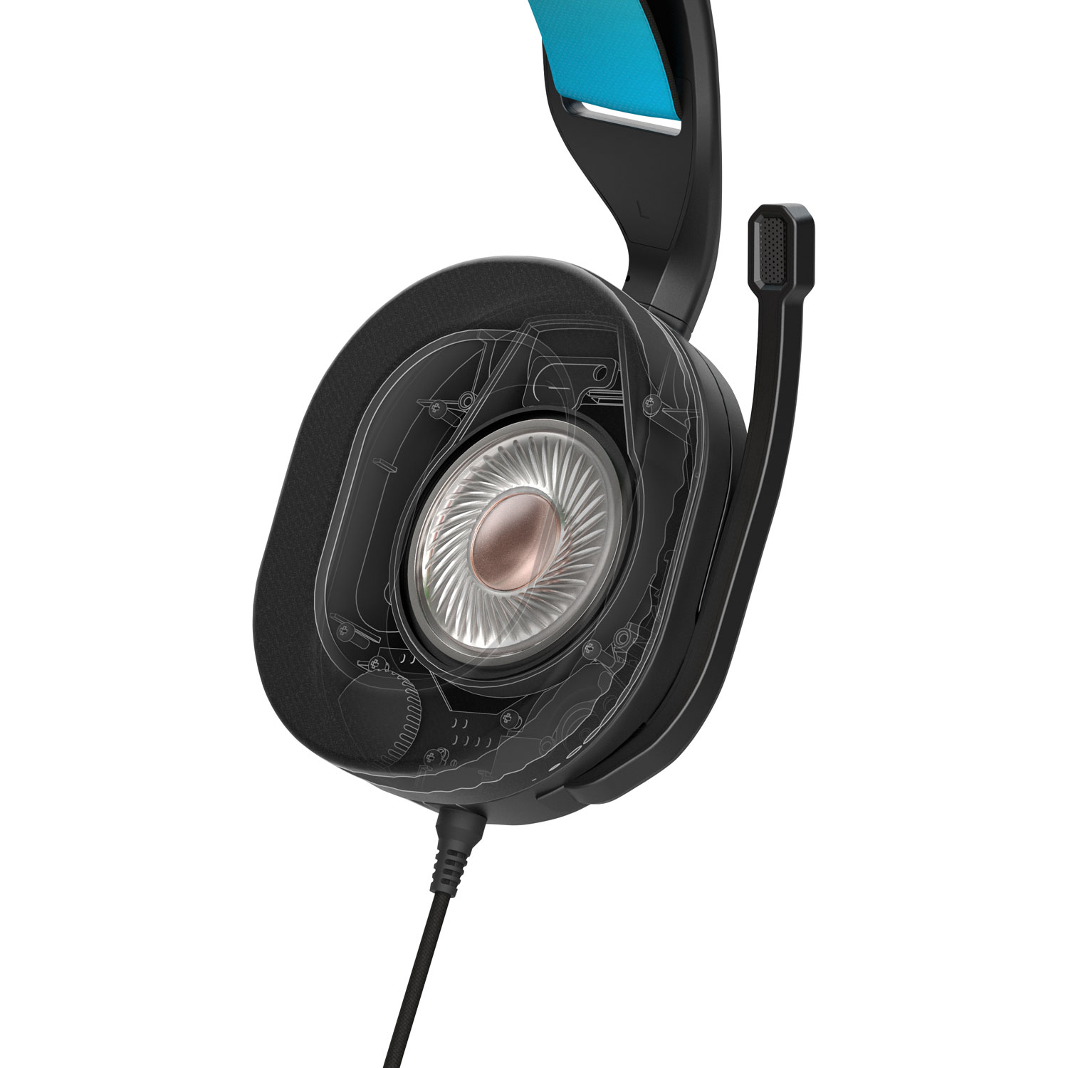 Casque de jeu Nightfall de JLab - Noir
