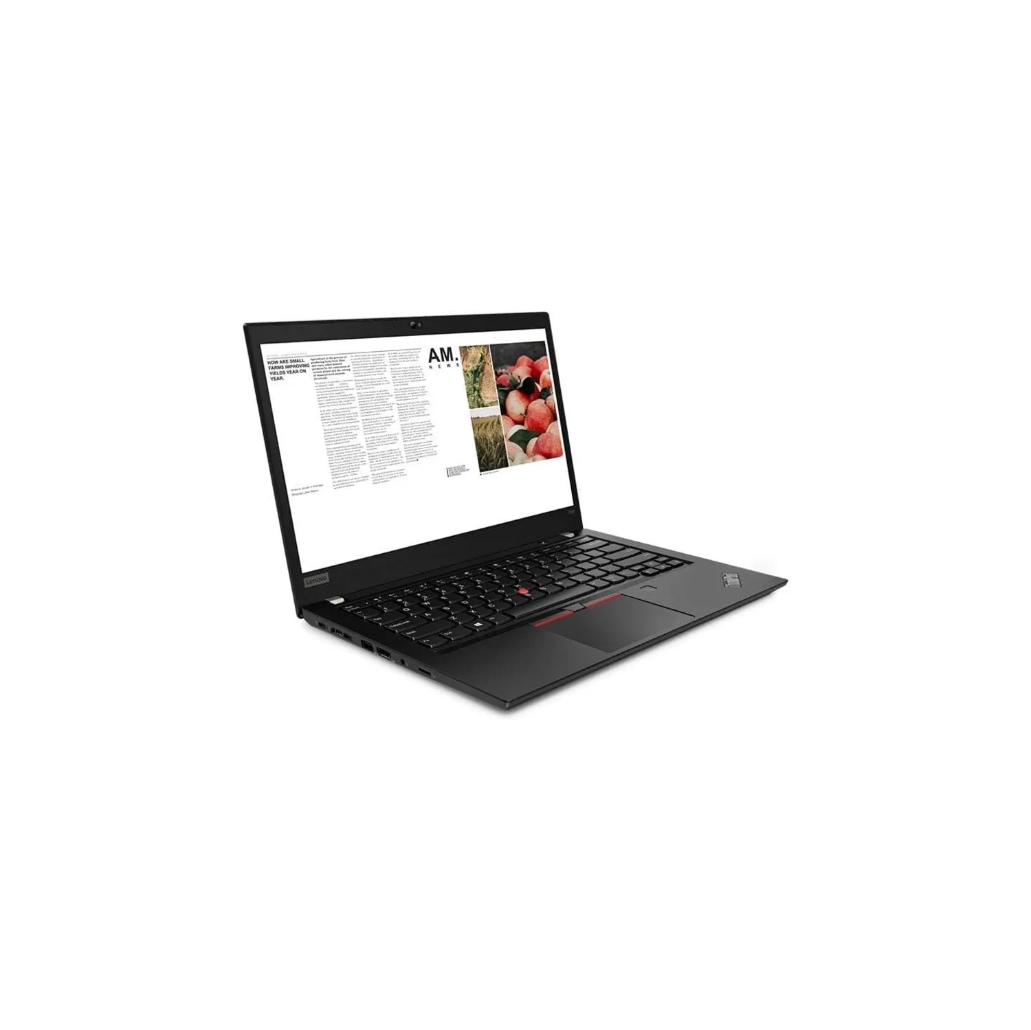 Lenovo ThinkPad T490 14” TFHD Laptop, Core i5-8365U, 16GB RAM, 512GB SSD, HDMI, Thunderbolt, Windows 10 Pro