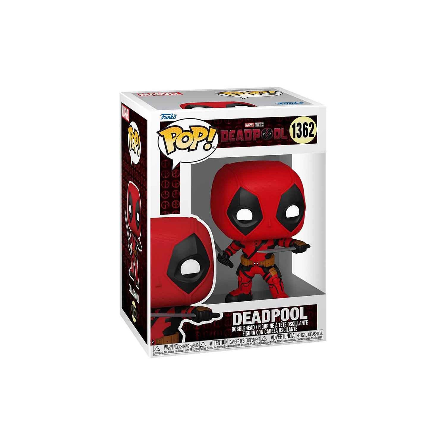 Pop Marvel Deadpool 3.75 Inch Action Figure - Deadpool #1362