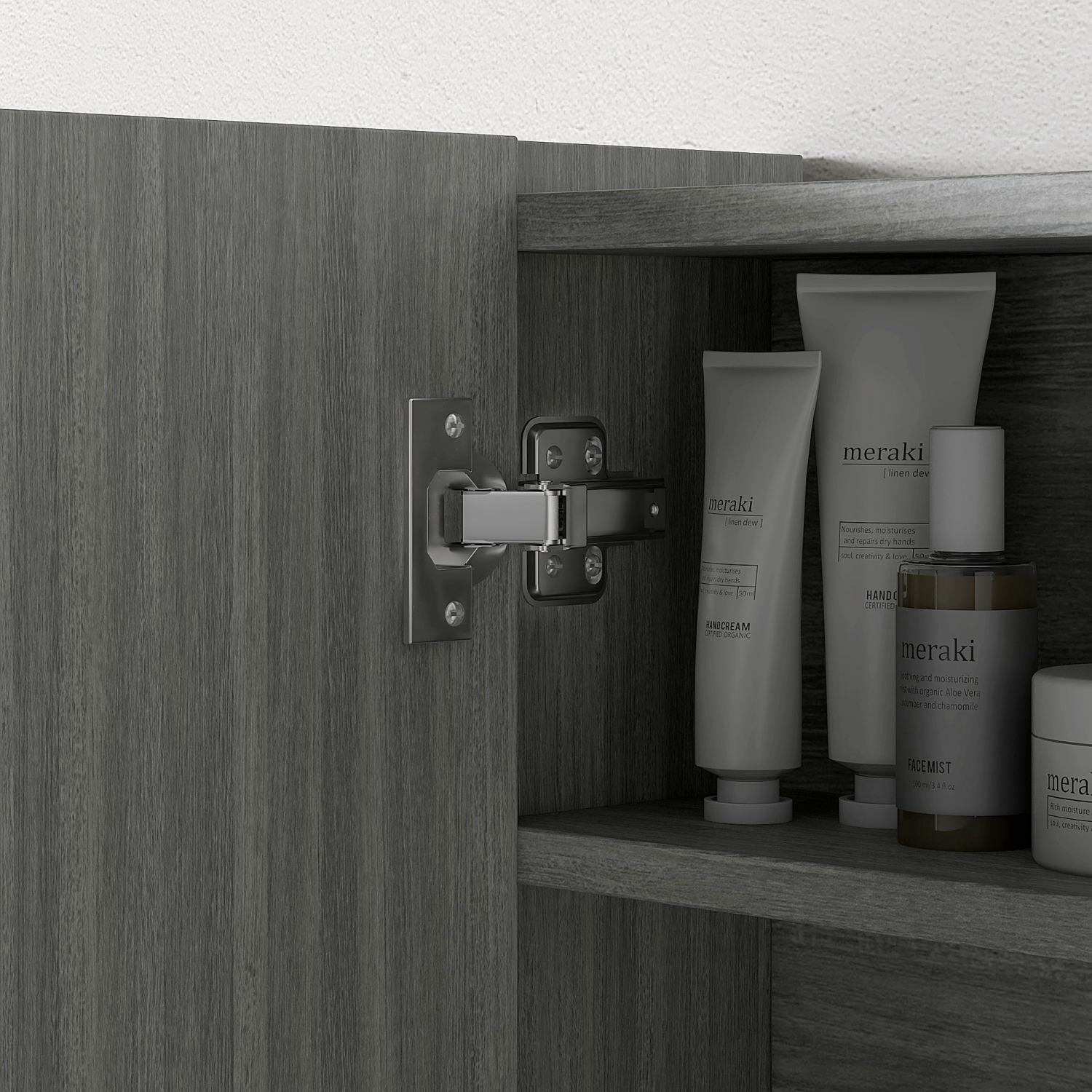 HOMCOM Wall Mount Medicine Cabinet with Mirror, Bathroom Mirror Cabinet Storage Organizer with Adjustable Shelf, Double Door Cupboard, Soft Closing,