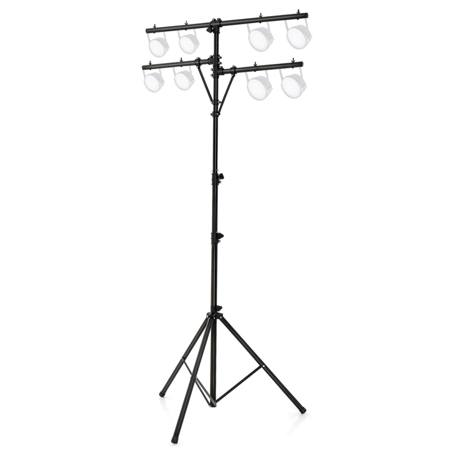 Costway Pro Audio Tripod Lighting Stand with 6.1-11.5 FT Adjustable Height 100 LBS Capacity