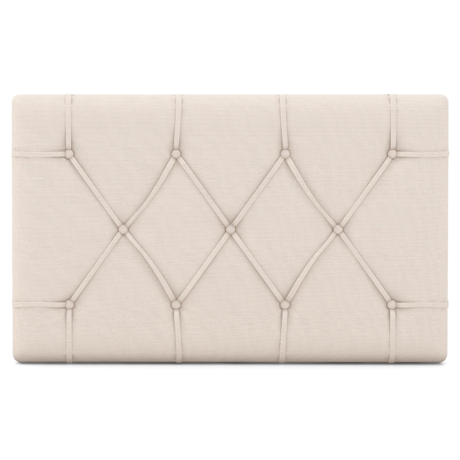 Gymax Upholstered Headboard for Twin Size Bed w/ Fabric Upholstery Adjustable Height