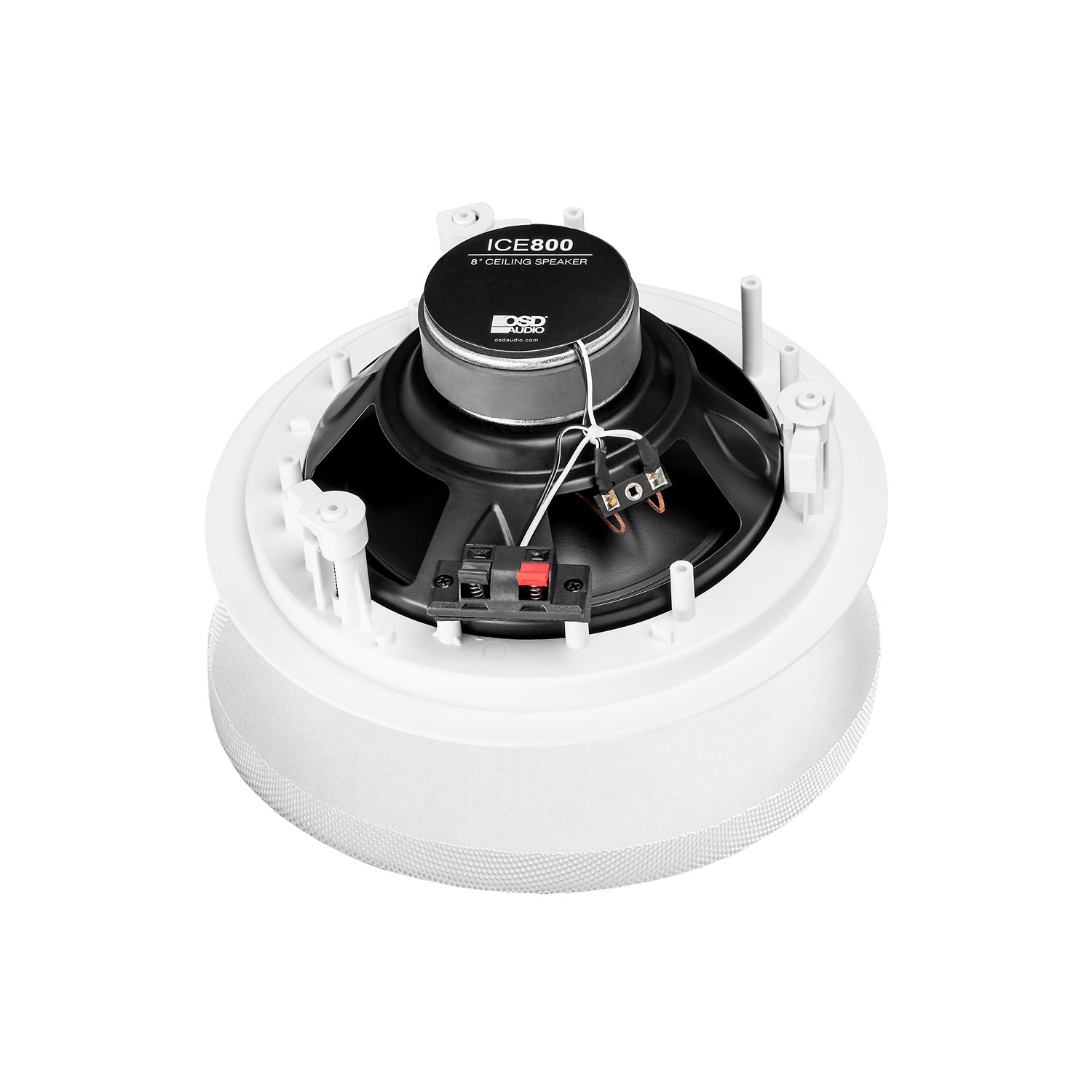 Haut-parleur de plafond à 2 voies de ICE800 8 po série Contractor d'OSD