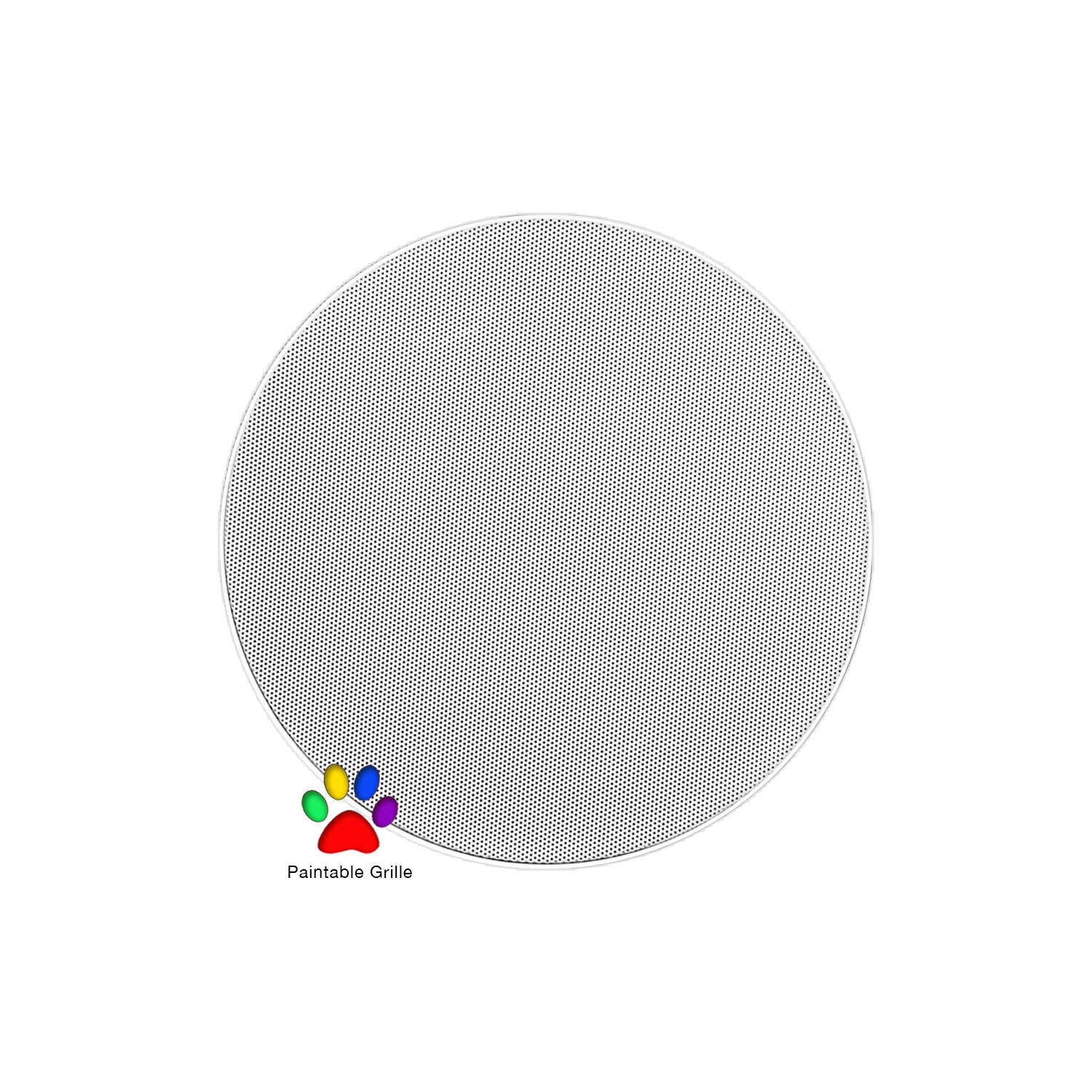 Haut-parleur de plafond OSD ACE840TT 8 po sans Trimless 120&nbsp;W stéréo deux haut-parleurs d'aigus en titane de 5 po