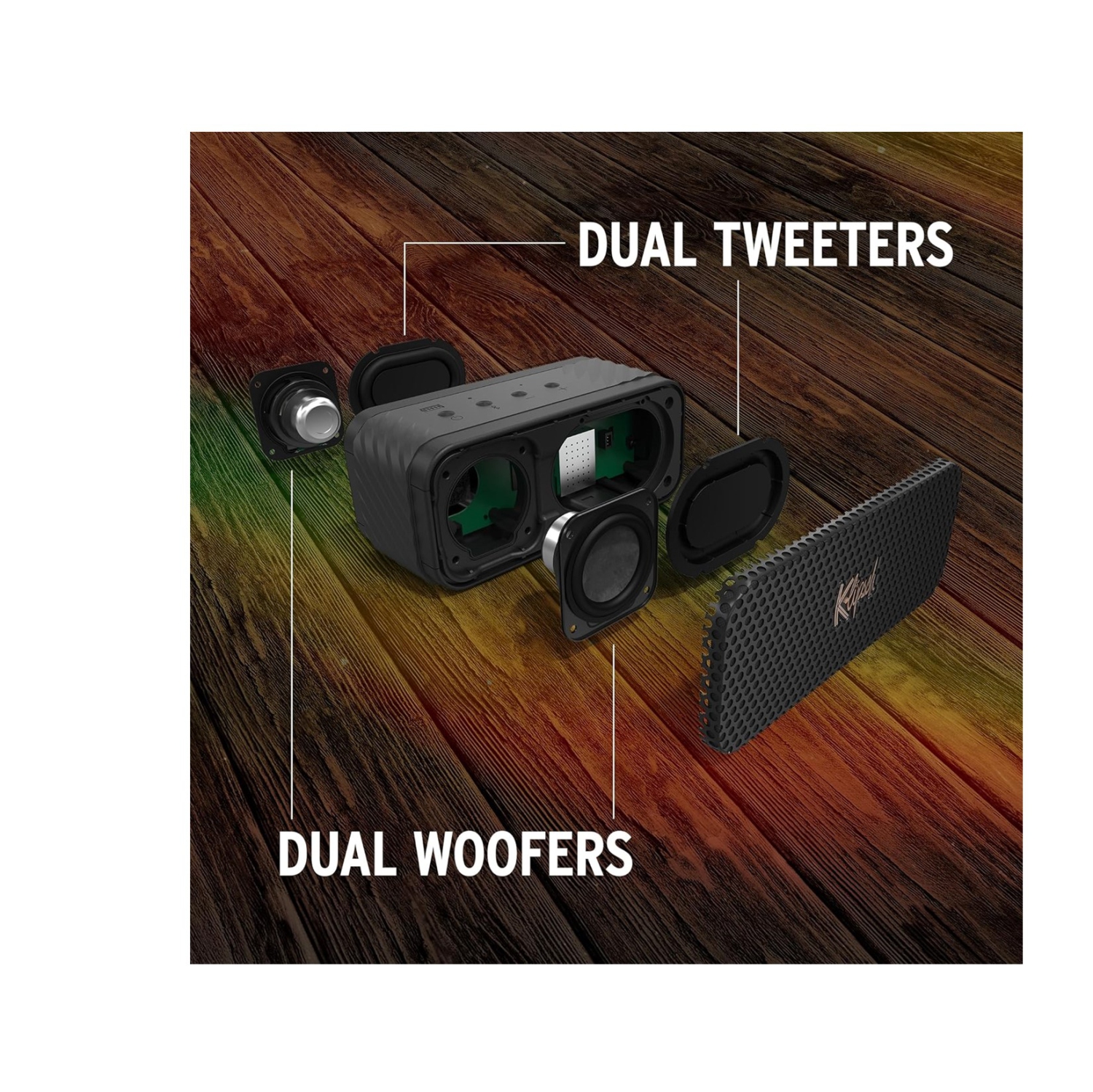 HAUT-PARLEUR PORTATIF BLUETOOTH MD NASHVILLE DE KLIPSCH