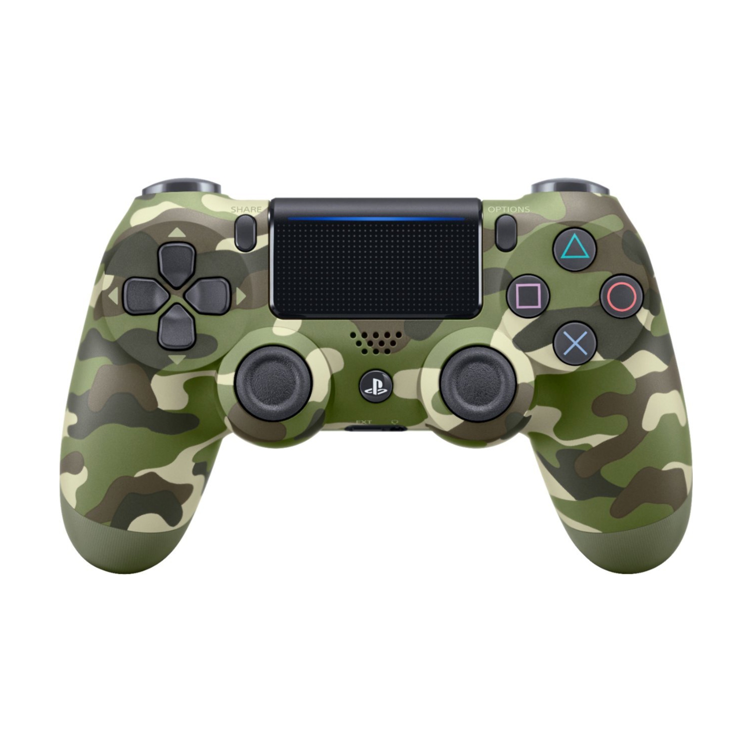 Refurbished (Excellent) - Sony DualShock 4 Wireless Controller Green Camouflage For Sony PlayStation 4