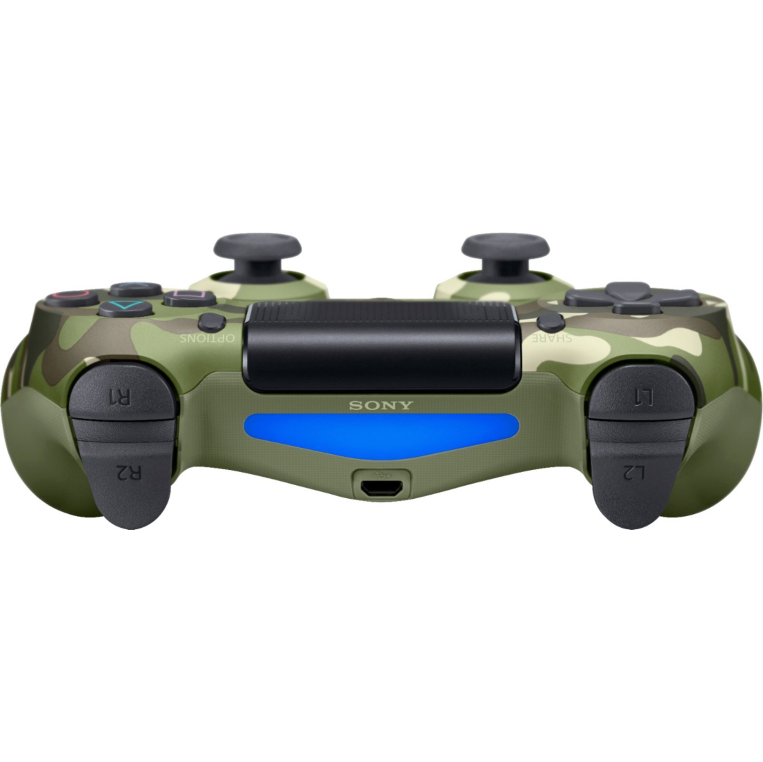 Refurbished - Sony DualShock 4 Wireless Controller Green Camouflage For Sony PlayStation 4