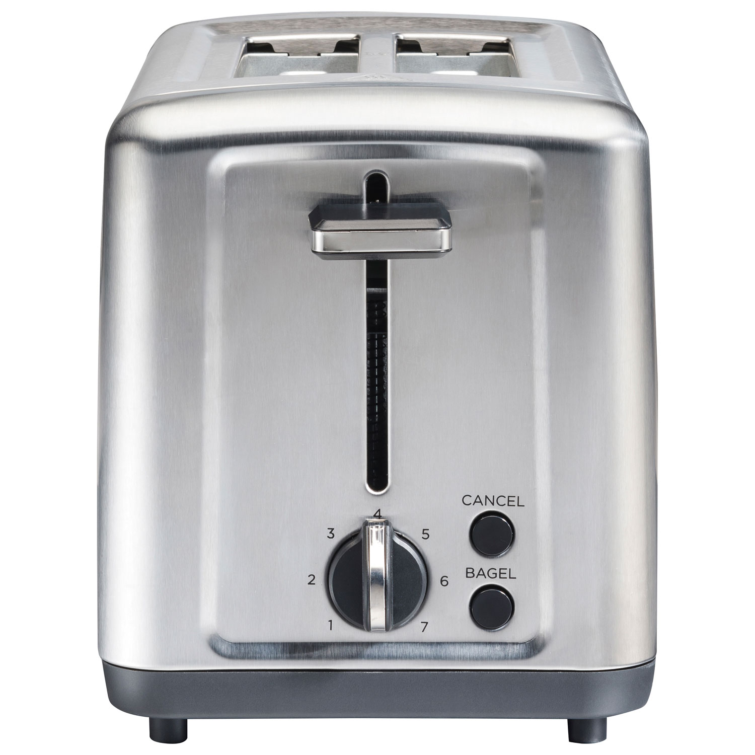 Hamilton Beach Extra-Wide Slot Toaster - 2-Slice - Brushed Stainless Steel