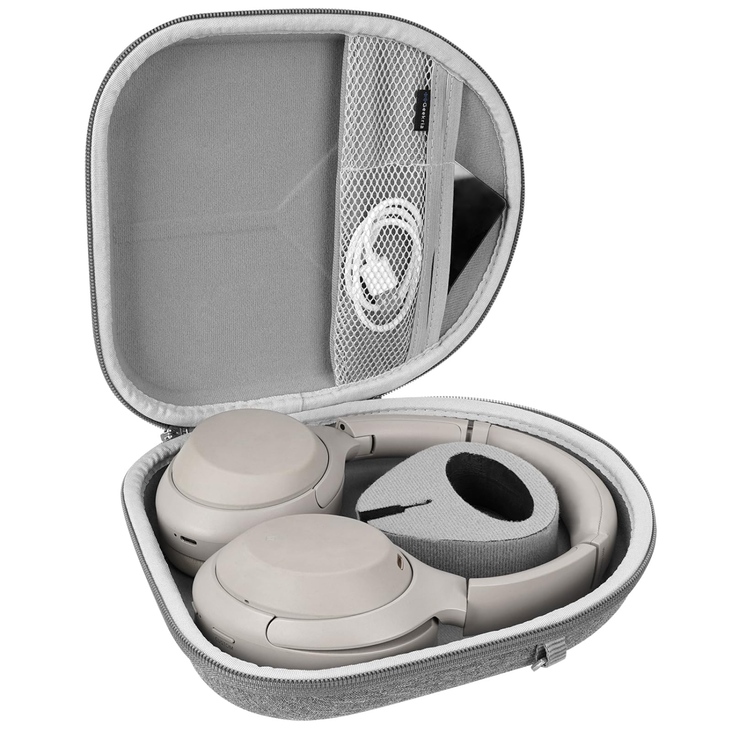 Étui pour écouteurs compatible avec Sony WH-CH720N, WH-CH520, WH-CH710N, WH-1000XM5, WH-1000XM4 étui WH-1000XM3, sac de transport rigide de rechange