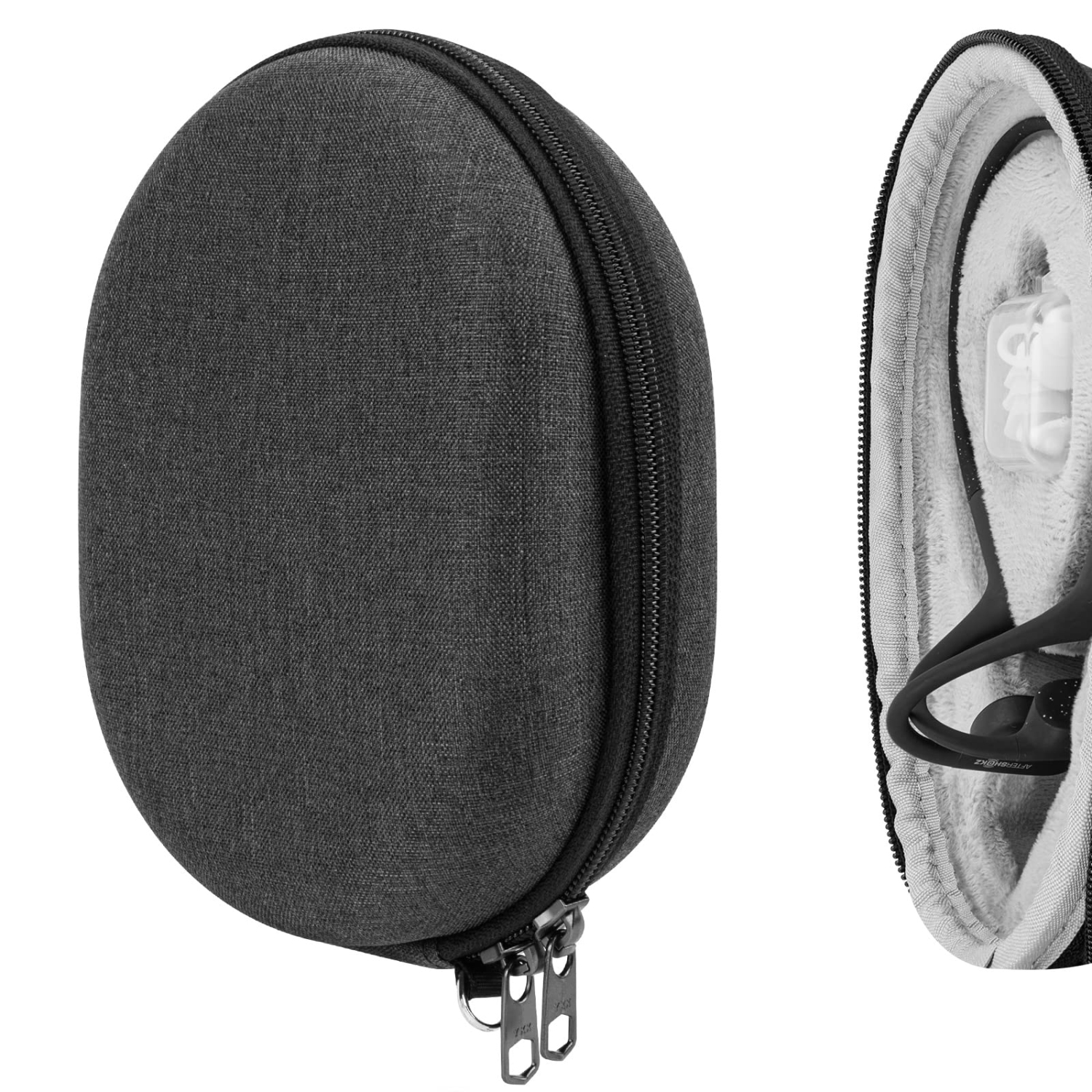 Headphones Case Compatible with AfterShokz Shokz OpenRun Mini, Air, OpenRun Pro, OpenRun, OpenComm, OpenMove Case, Replacement Hard Shell Travel