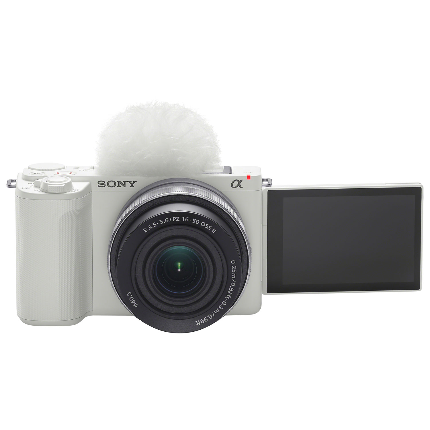 Appareil photo sans miroir Alpha ZV-E10 II de Sony avec objectif 16-50 mm - Blanc/Argenté