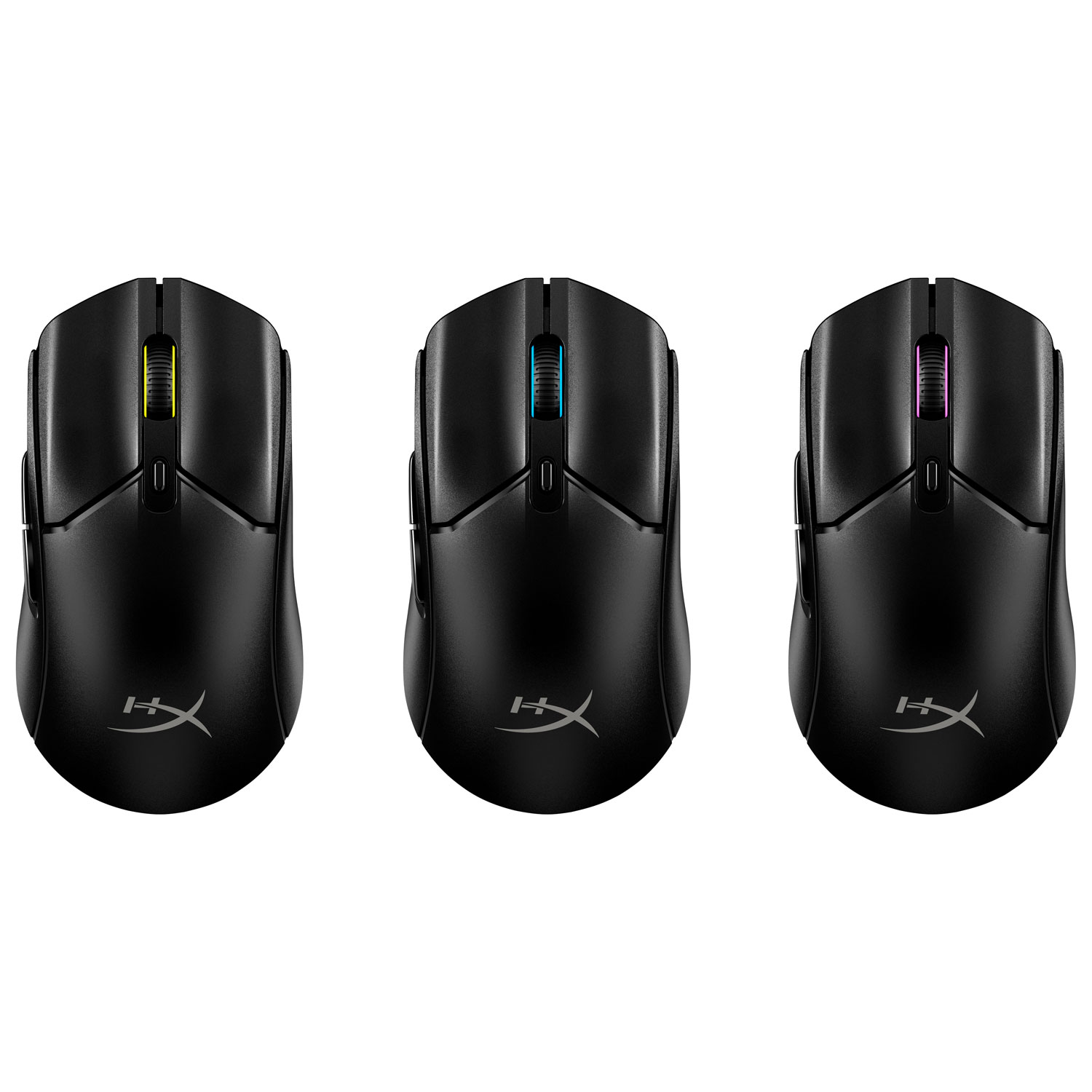 Souris de jeu sans fil de 12 000 ppp Pulsefire Haste 2 Core de HyperX - Noir