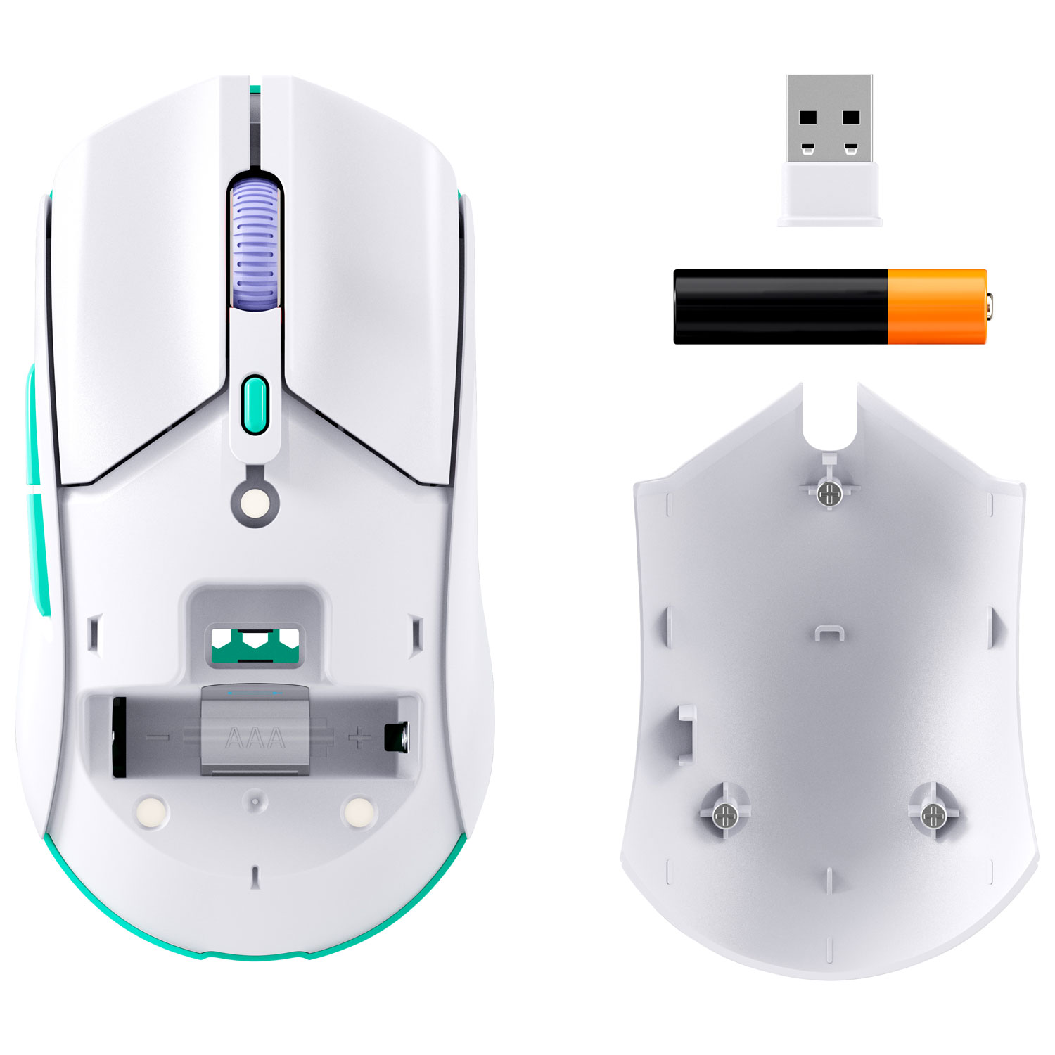 HyperX Pulsefire Haste 2 Core 12000 DPI Wireless Gaming Mouse - White