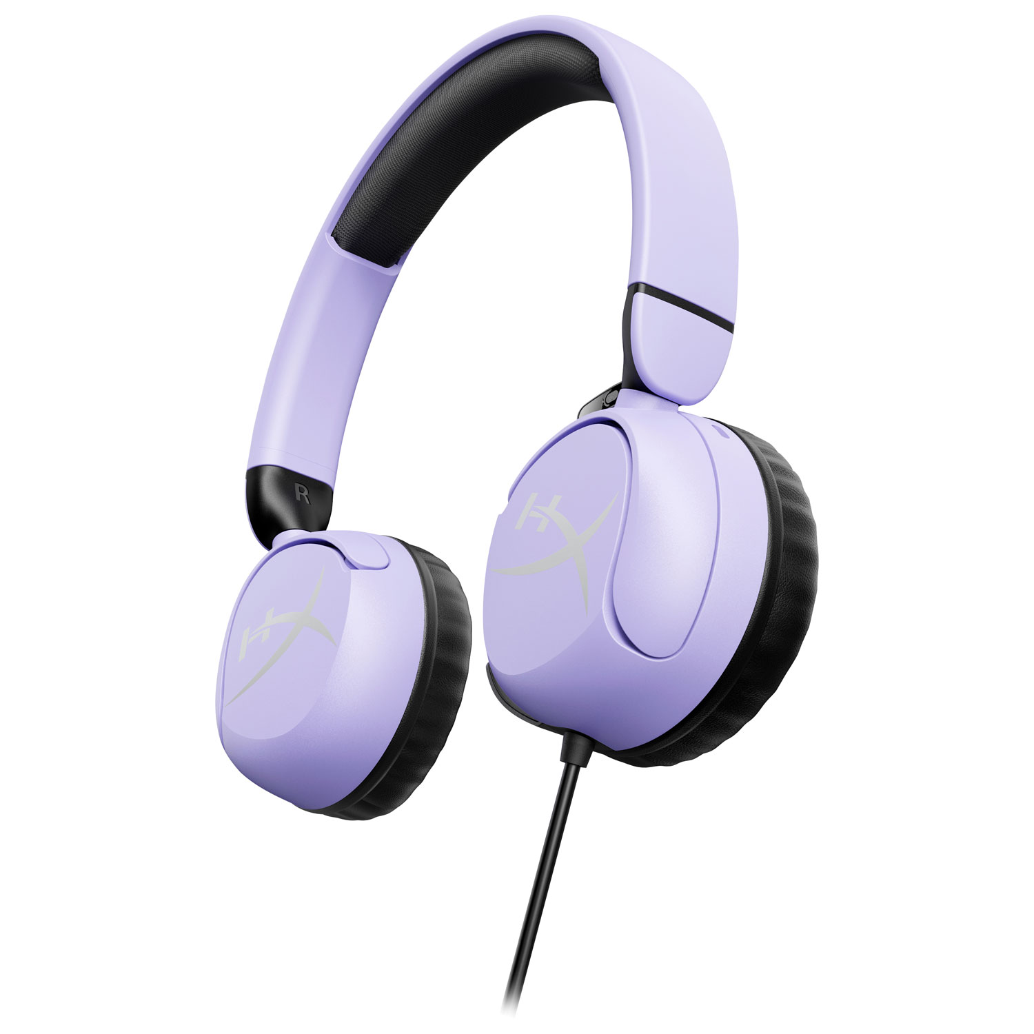 Casque d'écoute à isolation sonore Cloud Mini de HyperX - Lavande