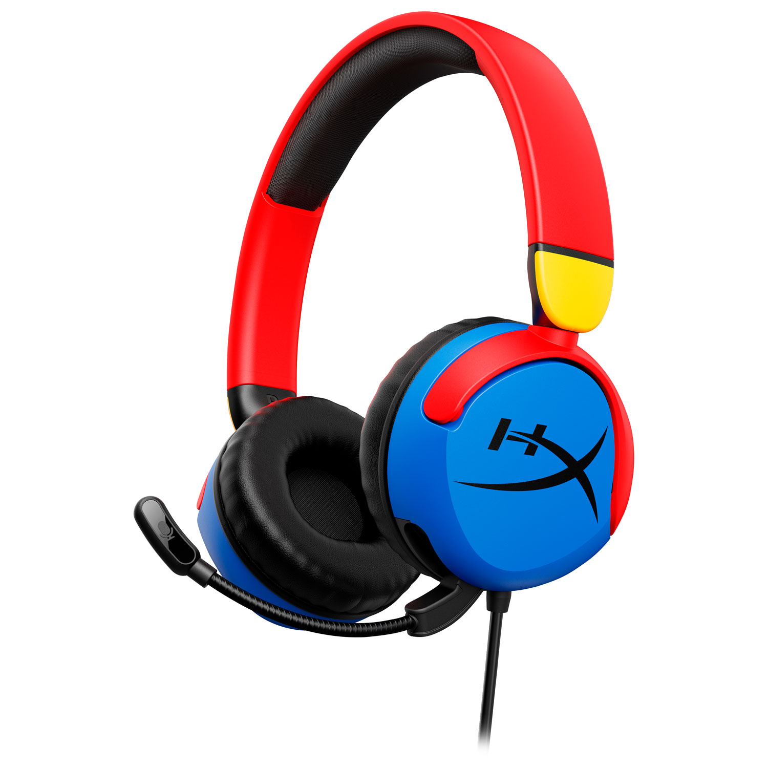 HyperX Cloud Mini Over-Ear Sound Isolating Headphones - Multi-coloured