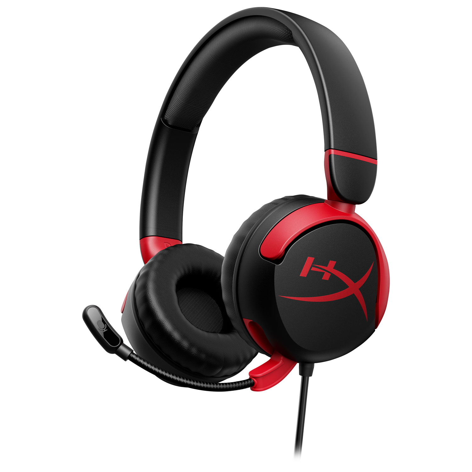 HyperX Cloud Mini Over-Ear Sound Isolating Headphones - Black/Red