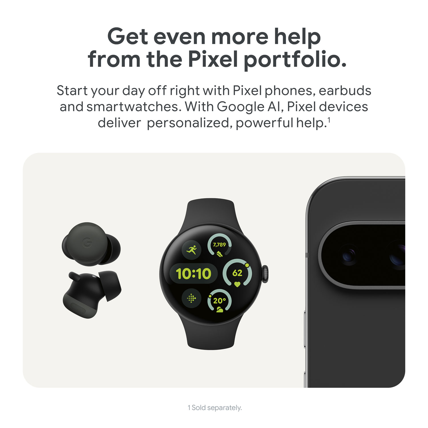 Pixel 9 Pro Fold de 256 Go de Google avec TELUS - Noir volcanique - Financement mensuel