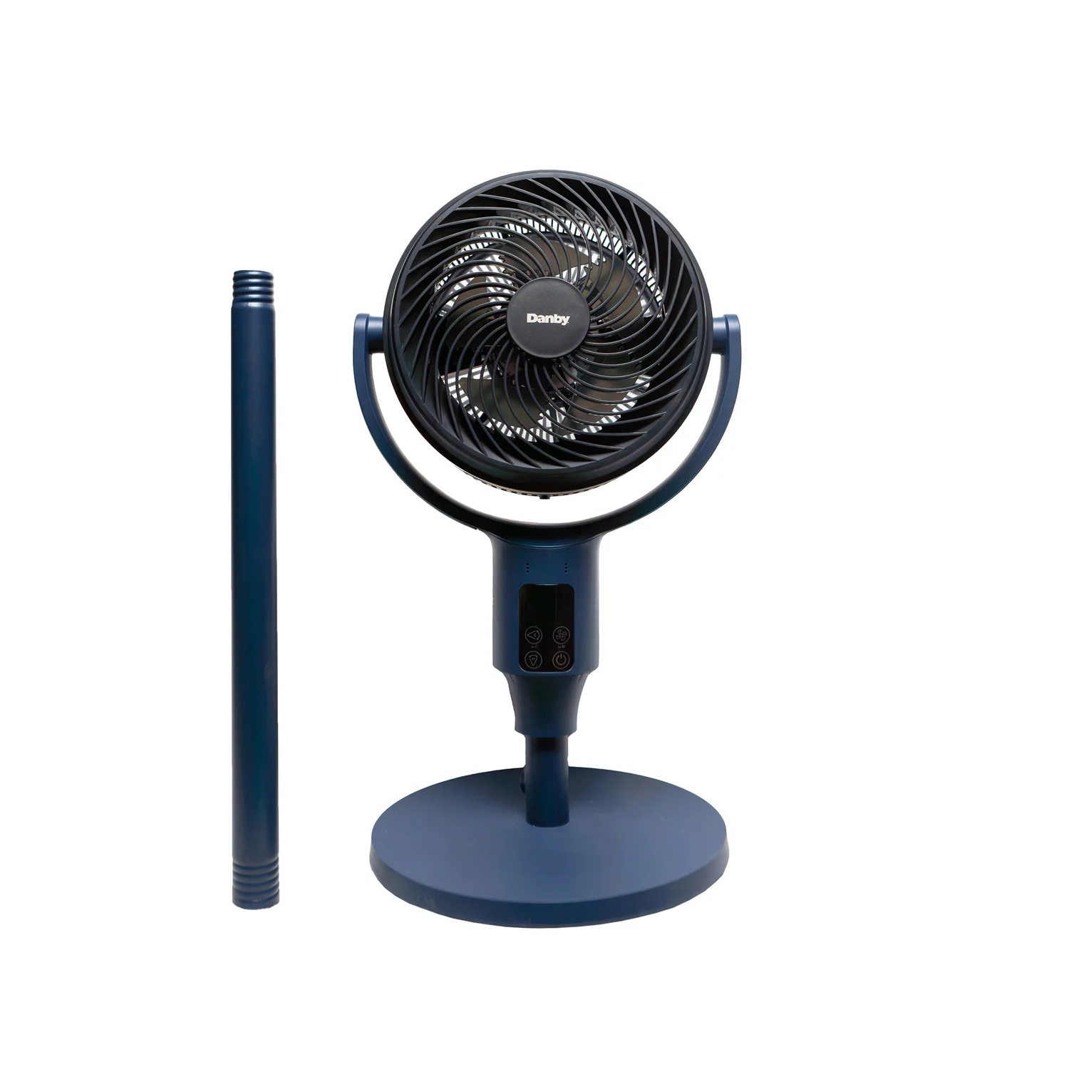 Ventilateur oscillant 2-en-1 Ultra Quiet de Danby à 9 vitesses, niveau de bruit 29&nbsp;dB, oscillation multidirectionnelle, support/table