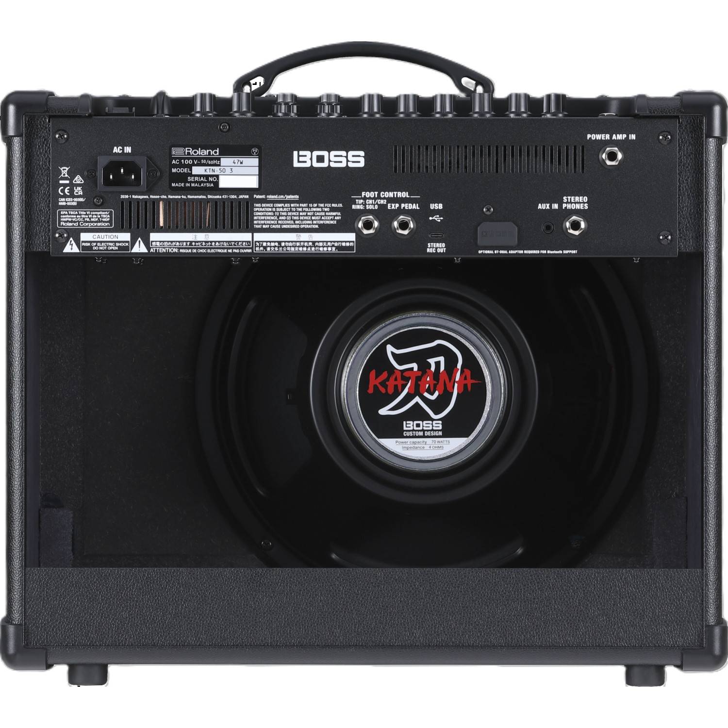 BOSS Katana Gen 3 50 Watt Combo Amplifier - Black