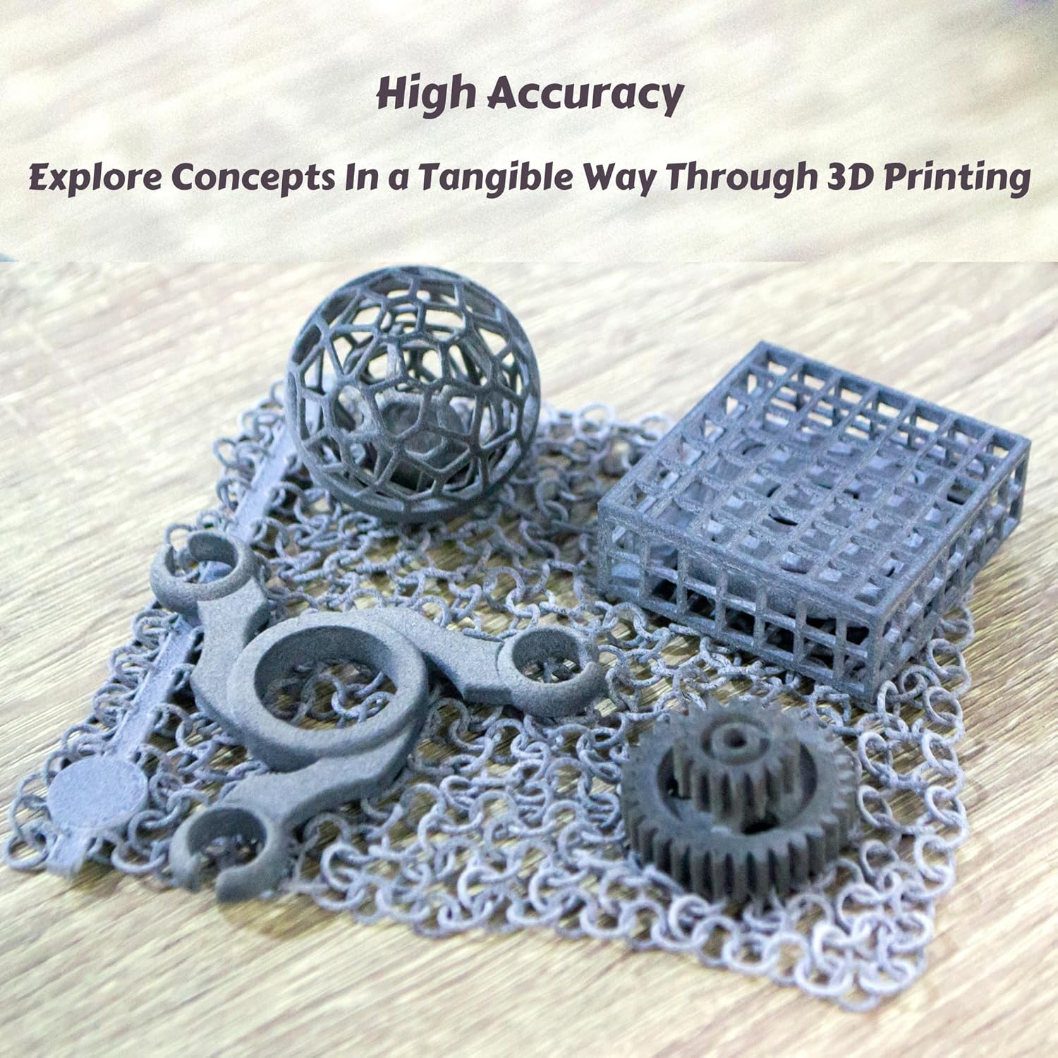 3D Filament EN SOIE PLA de 10&nbsp;mm paquet de 2 blanc et 1 de chaque couleur : Vert Rouge Jaune Bleu Violet cuivre Argent et Orange 1,75&nbsp;mm