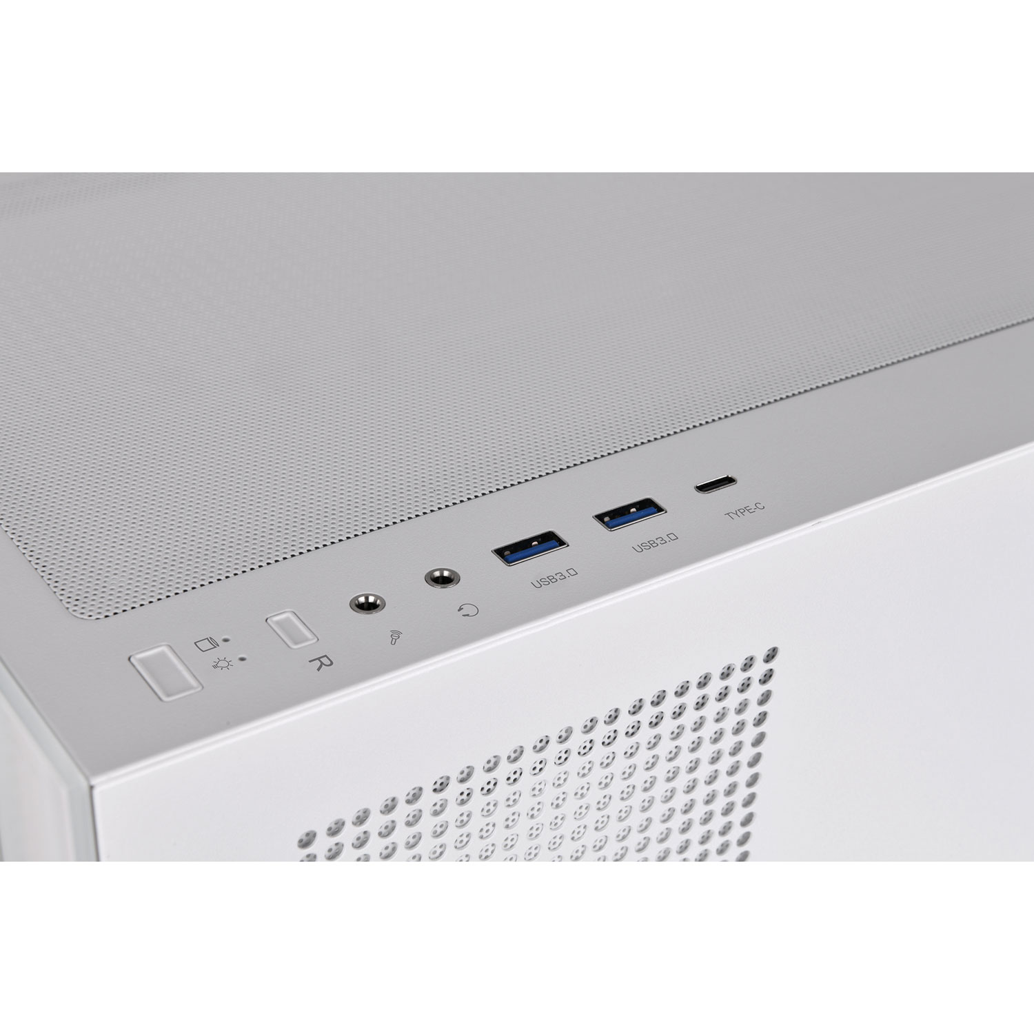 Thermaltake View 270 Plus TG ARGB Mid-Tower ATX Computer Case - White