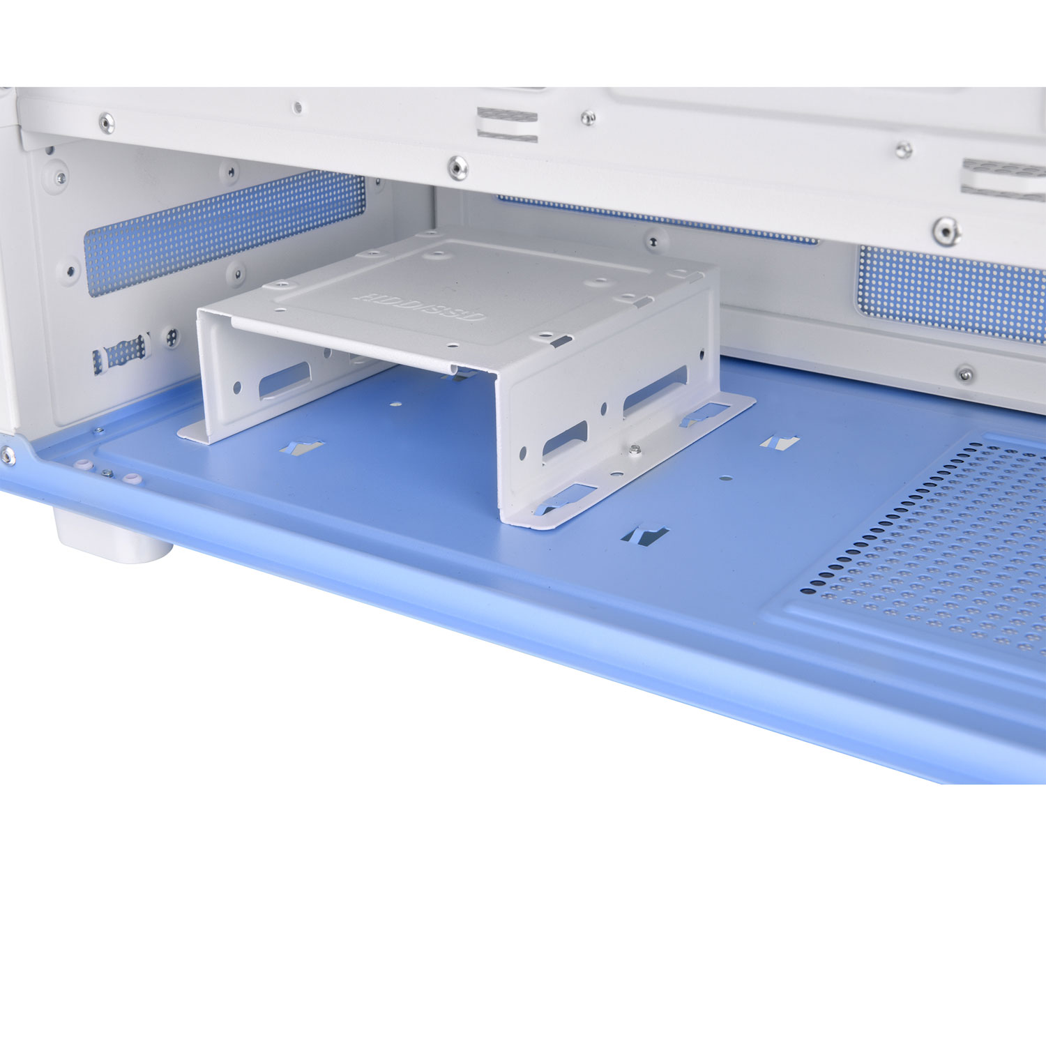 Tour d'ordinateur intermédiaire ATX View 270 Plus TG ARGB de Thermaltake - Bleu hydrangée