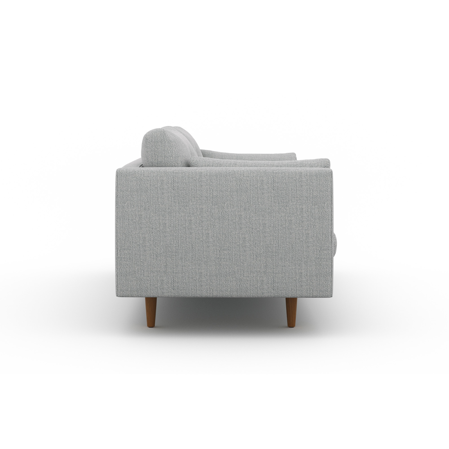 Valencia Riga – sofa moderne en tissu, gris