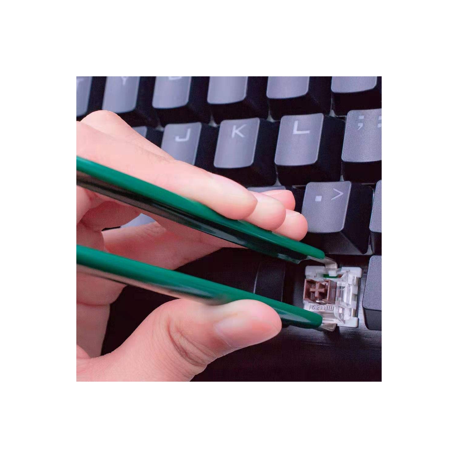 Mechanical Keyboard Switch Puller Tool 2 Pack -Green