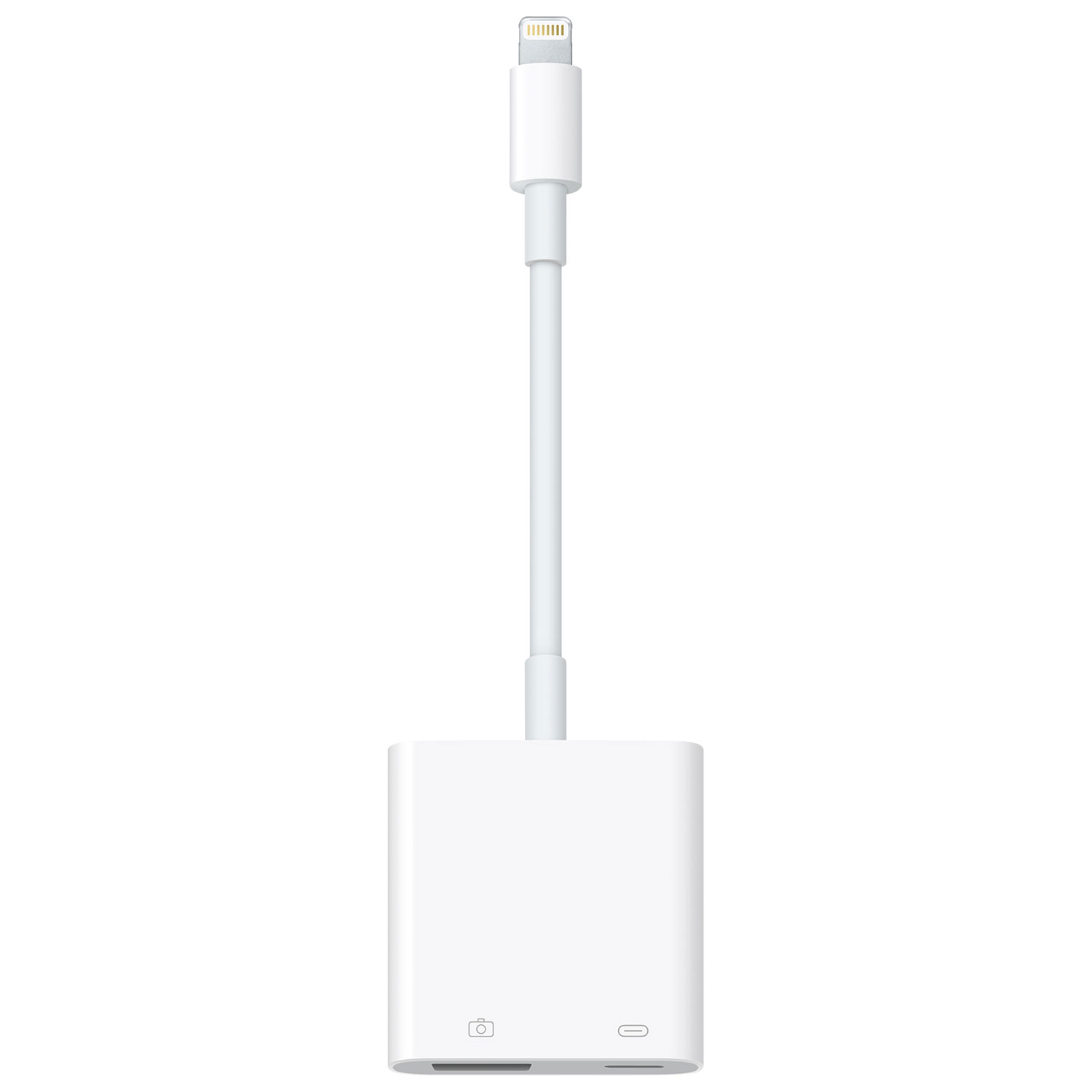 Apple Lightning to USB-3 Camera Adapter with USB Power Adapter