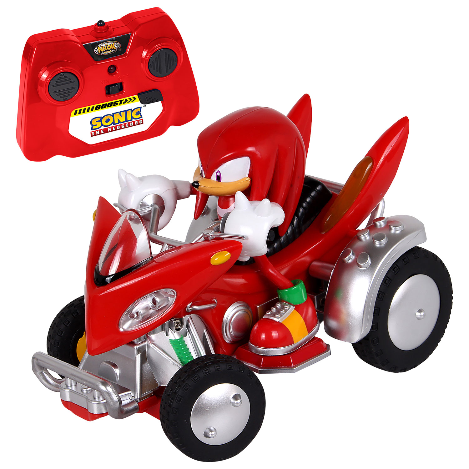 NKOK Sonic Knuckles ATV RC Car - Red