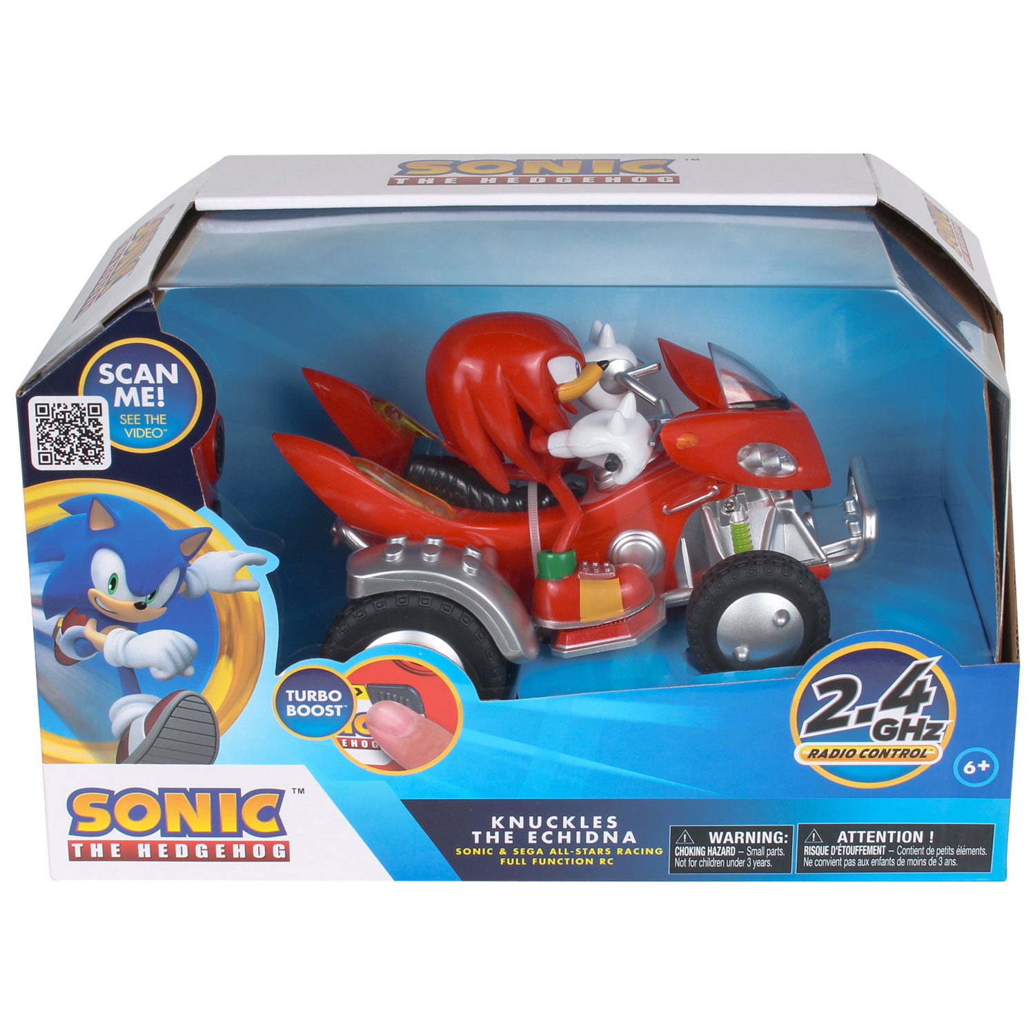 NKOK Sonic Knuckles ATV RC Car - Red