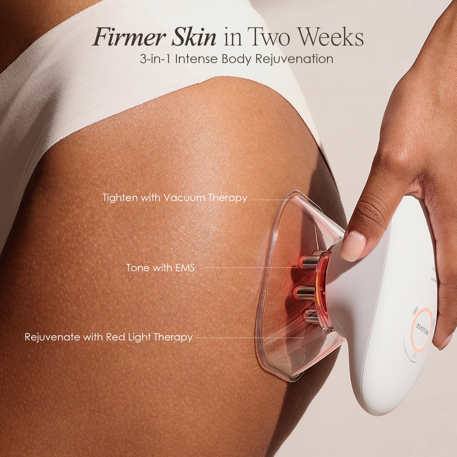 Project E Beauty SERA | Vacuum Body Contour | EMS | LED Light Therapy | Reduce Cellulite | Toning & Tightening | Body Shaping