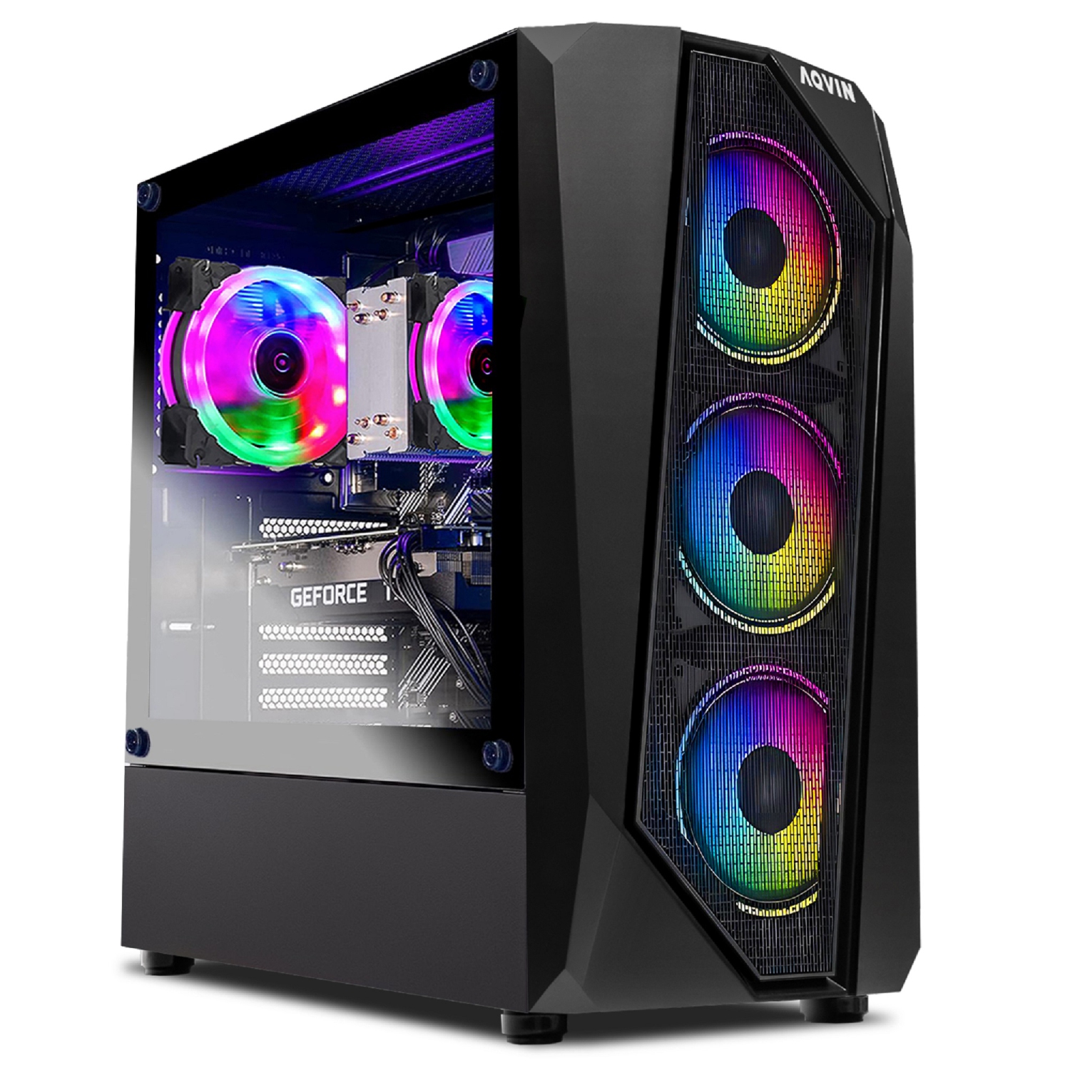 AQVIN series gaming pc | Rtx 3060 12gb GDDR6 | intel core i7 | 32gb ram ddr4 | 1tb ssd storage | windows 10 pro | wifi - only at best buy