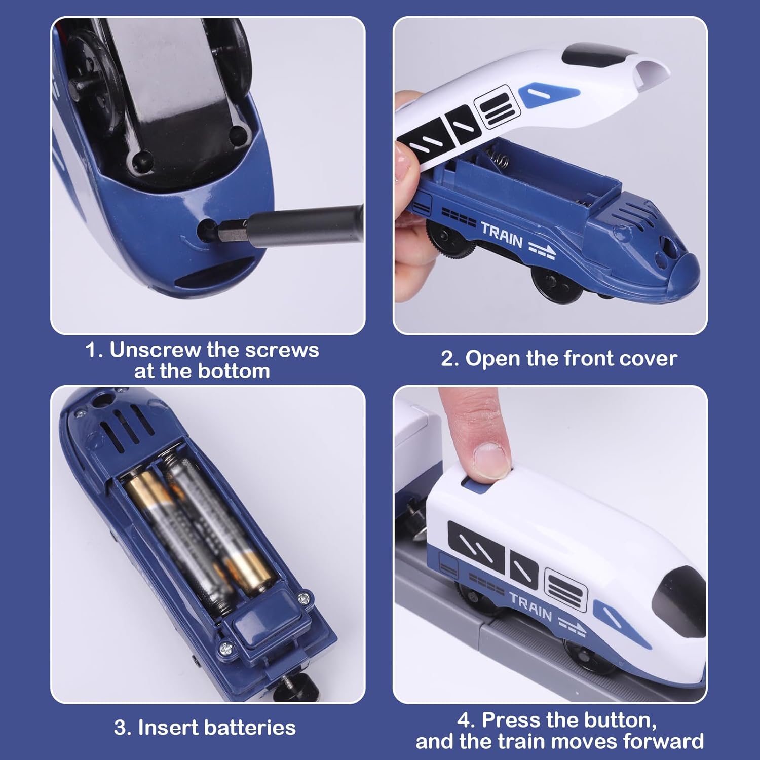 Jeu de chemin de fer interactif à assembler soi-même