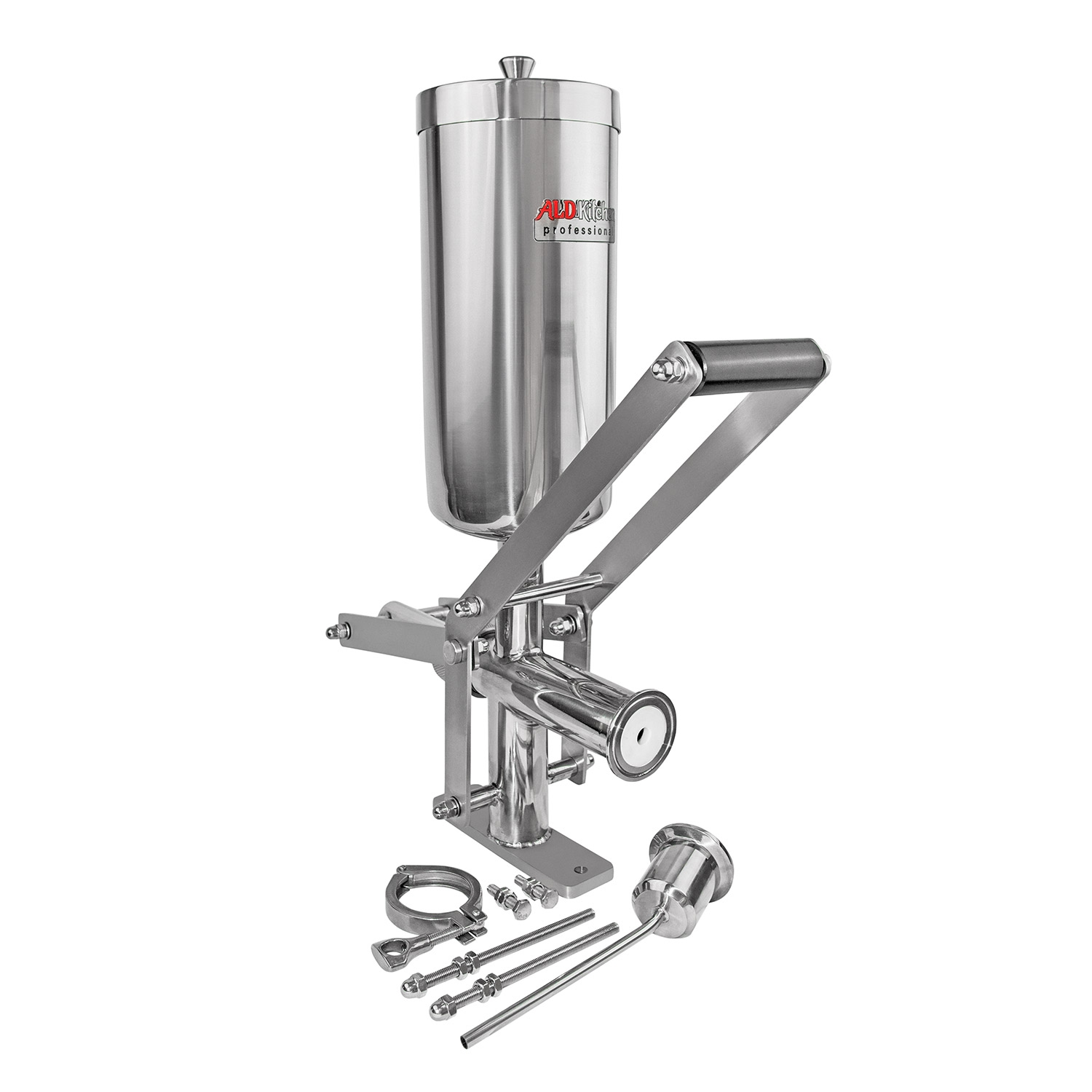 A-301 Churro Maker Gun | Churro Filler Machine | Commercial Cream Filling | Stainless Steel | 5 L | Manual