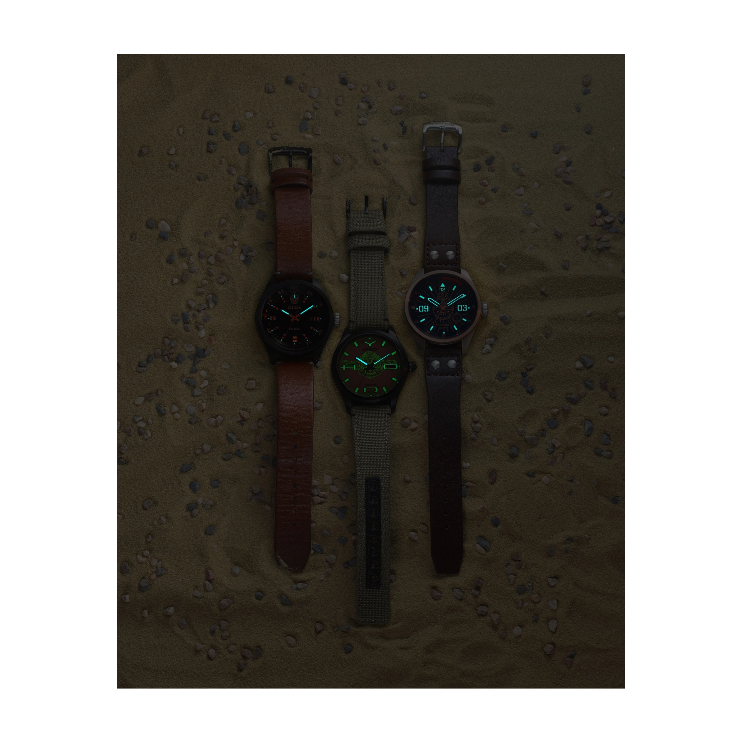 Star Wars Mens Han Solo Japanese Eco-Drive Watch 43mm Silver-Tone Stainless Steel Case Brown Leather Strap with Blue Dial