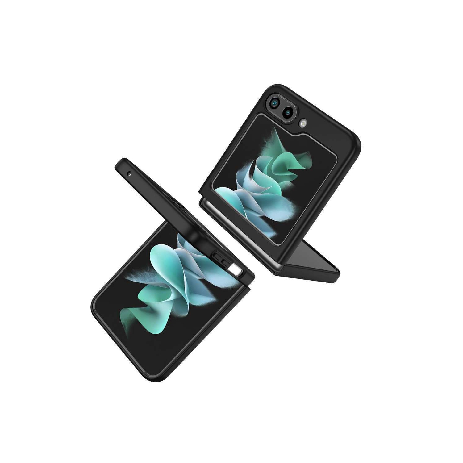 [CS] Étui avec support magnétique hybride invisible pour Galaxy Z Flip 6 de Samsung, violet