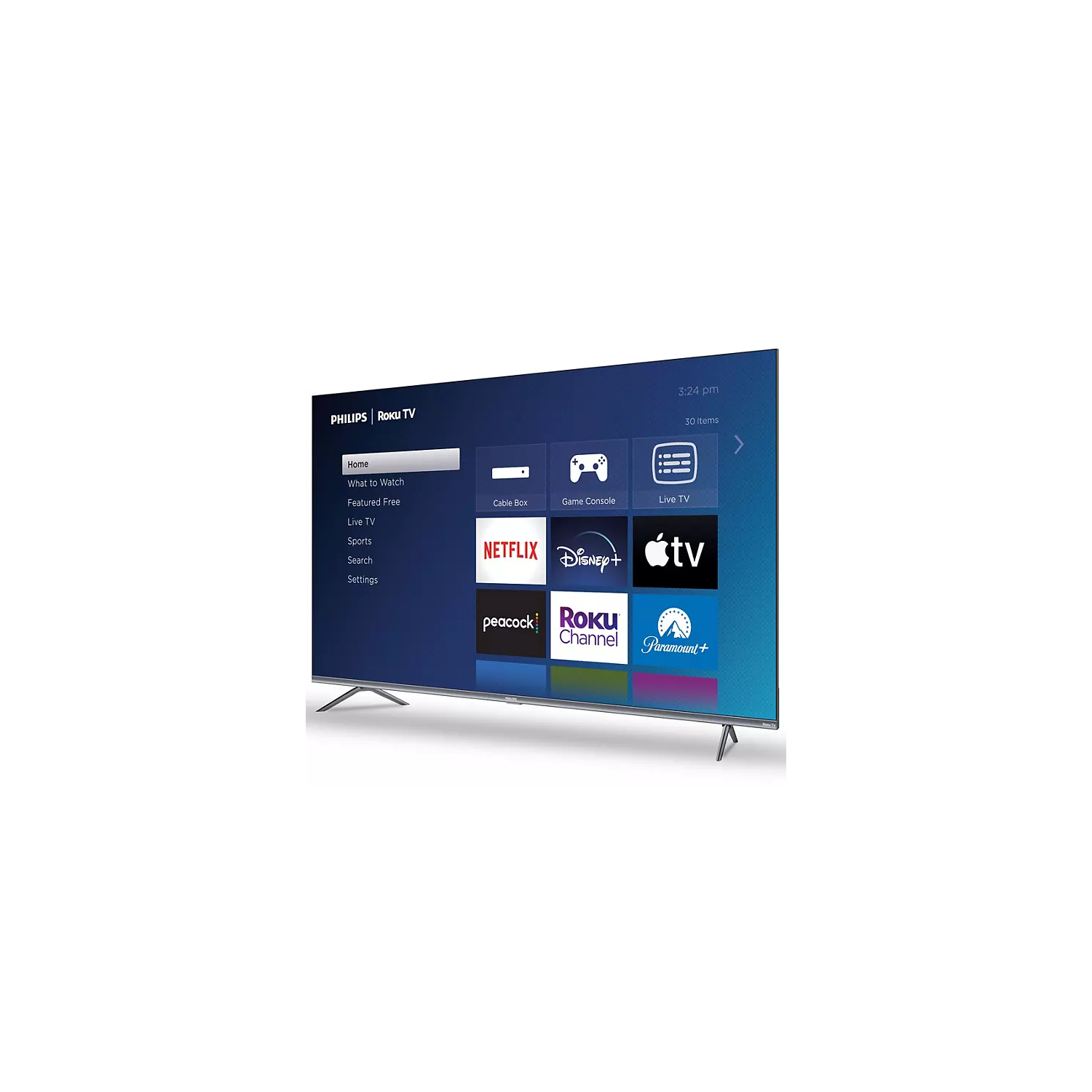 OpenBox - Philips 55" Class 7900 Series 4k QLED UltraHD Roku Smart TV