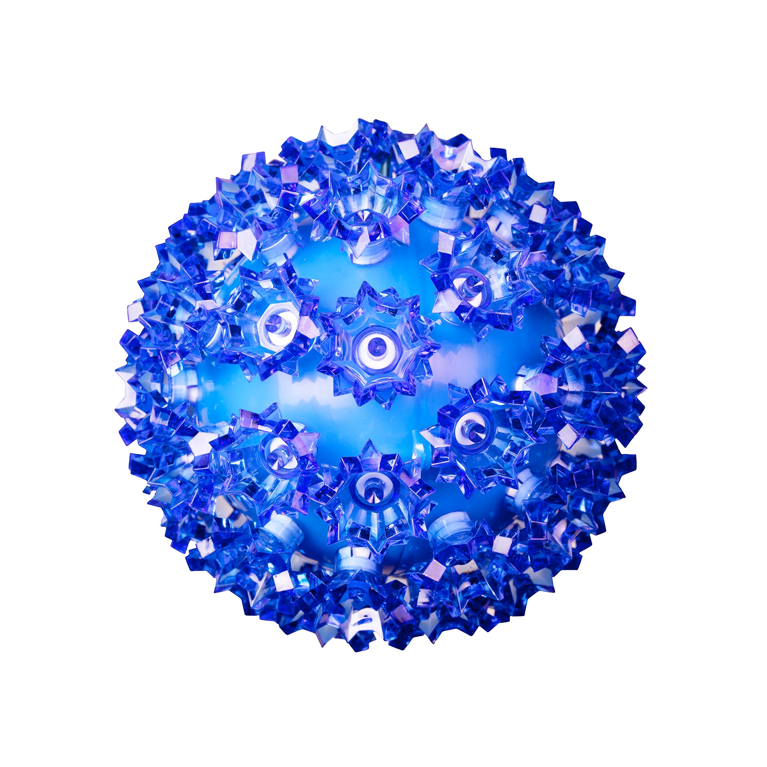 Novelty Lights LED Starlight Sphere, Ornament Ball Light, 5ft Hanging Cord with S Hook, 12ft Power Cord with Stackable Plug, Commercial Grade