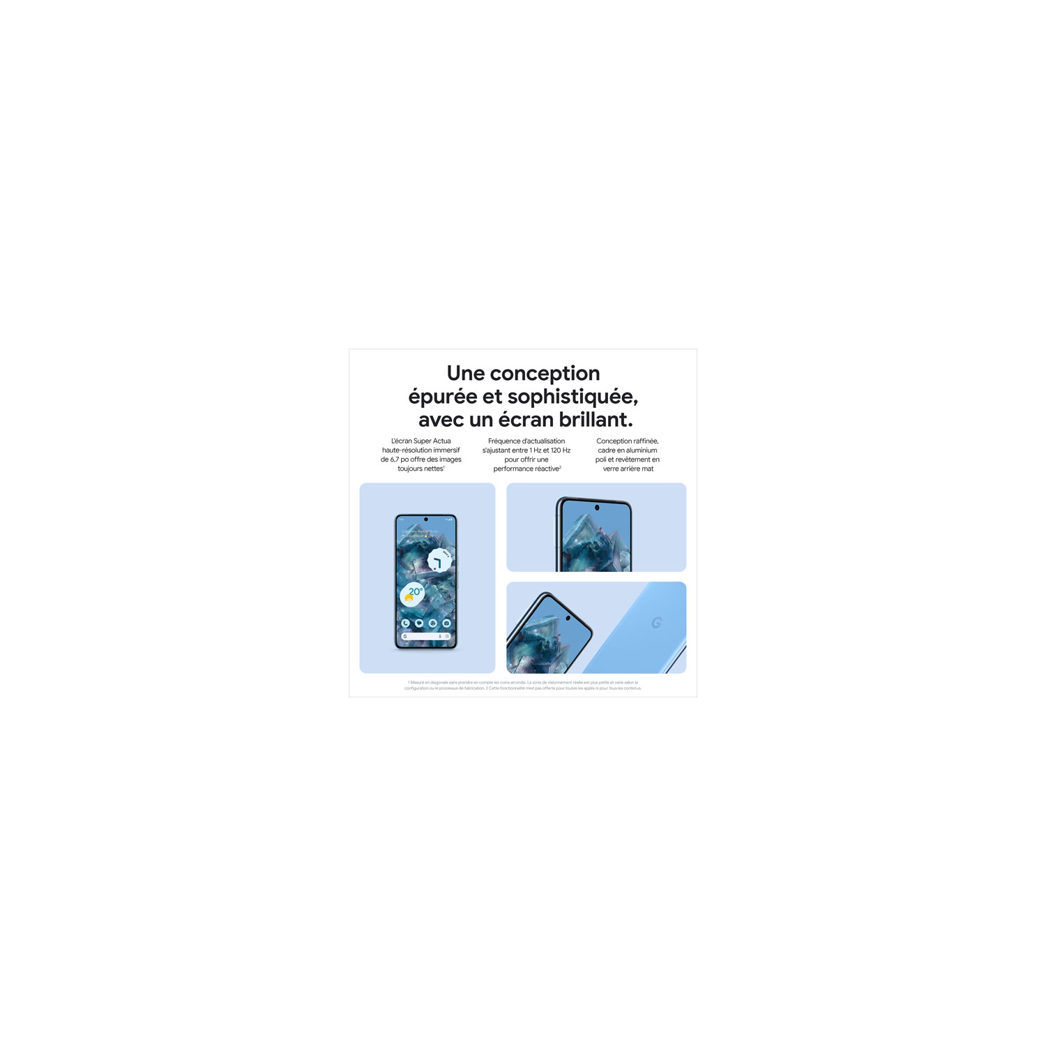 Tout nouveau - Google Pixel 8 Pro 256&nbsp;Go - Porcelaine - Déverrouillé