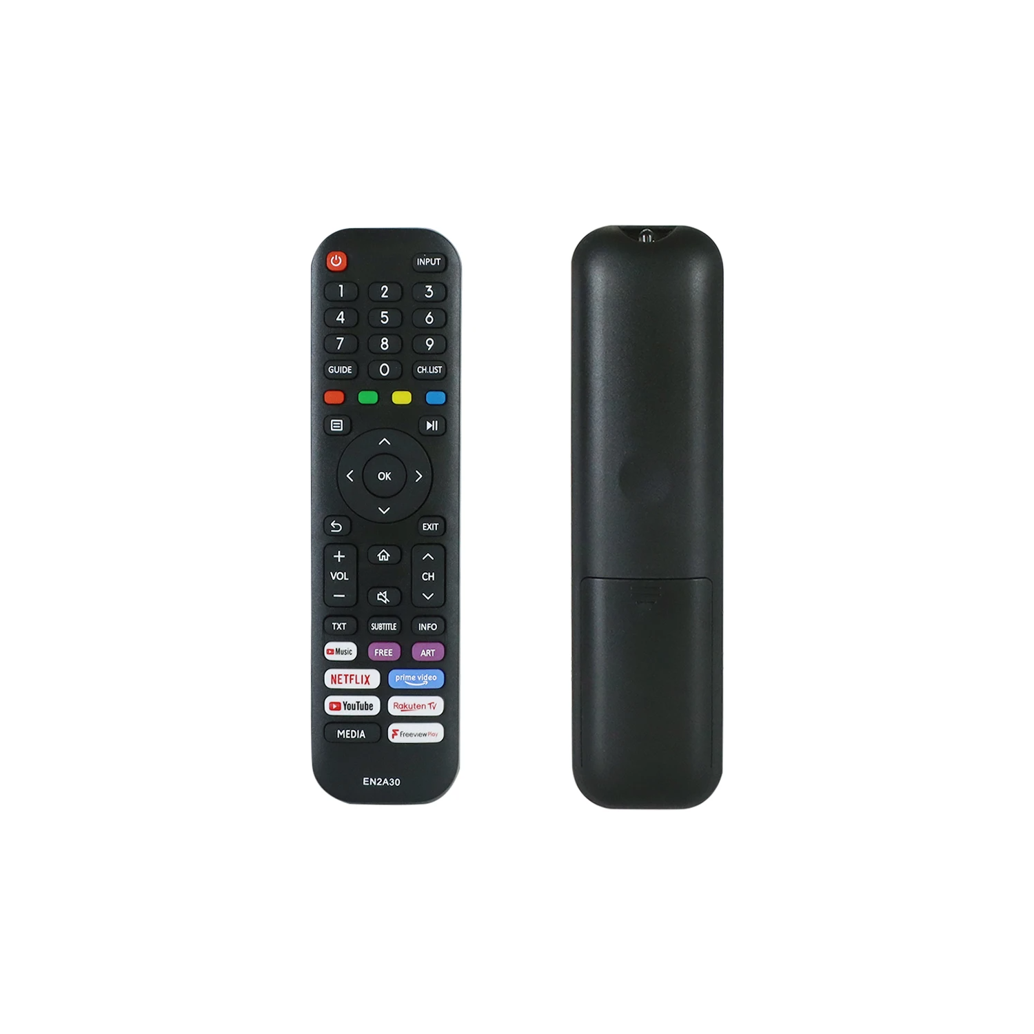 EN2A30 remplace la télécommande pour le téléviseur intelligent UHD 4K VU Hisense EN2N30H EN2Q30H EN2B30H EN2G30H 55A7300F 55A7500F EN2P30H EN2K30P