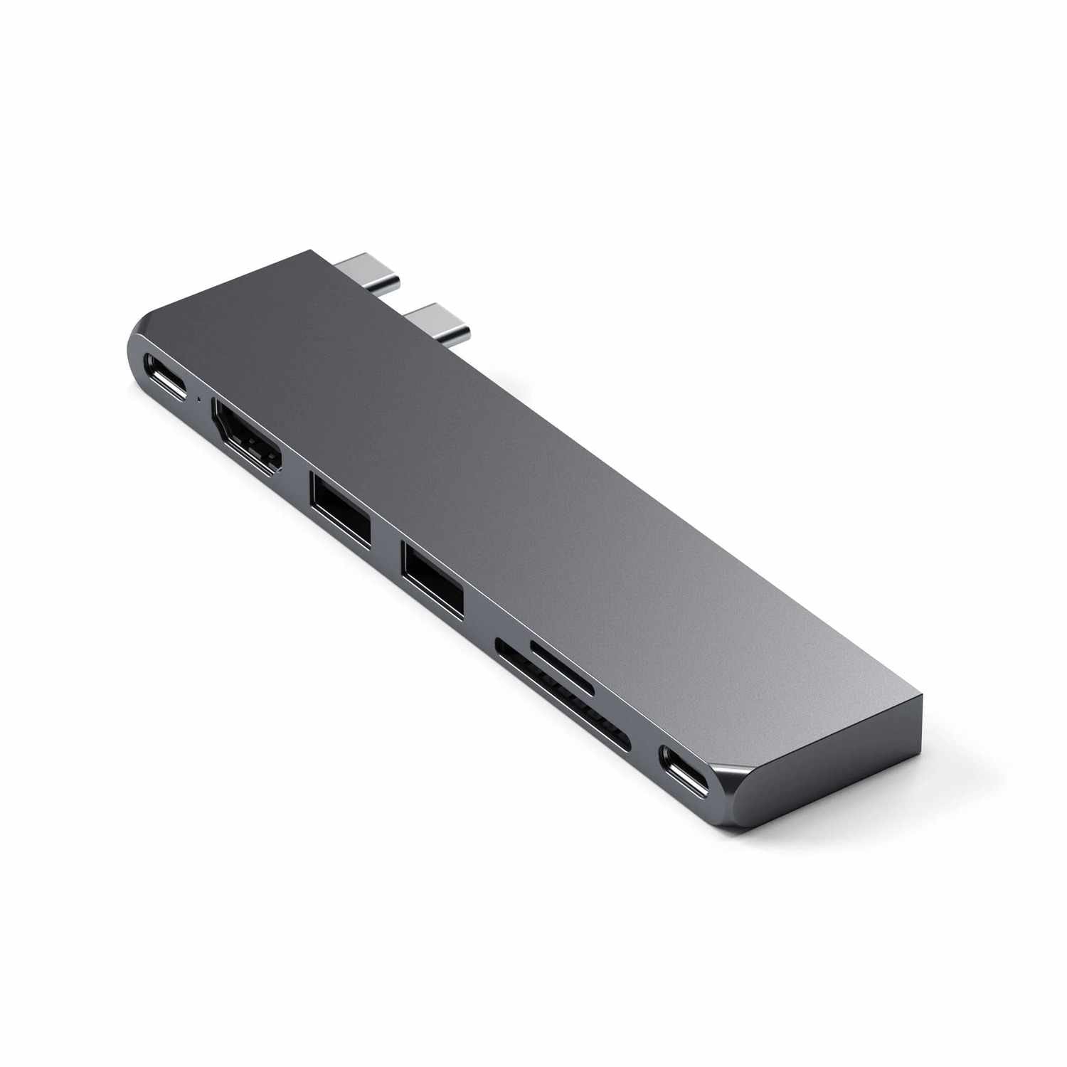 Satechi USB-C Pro Hub Slim Adapter | Space Gray