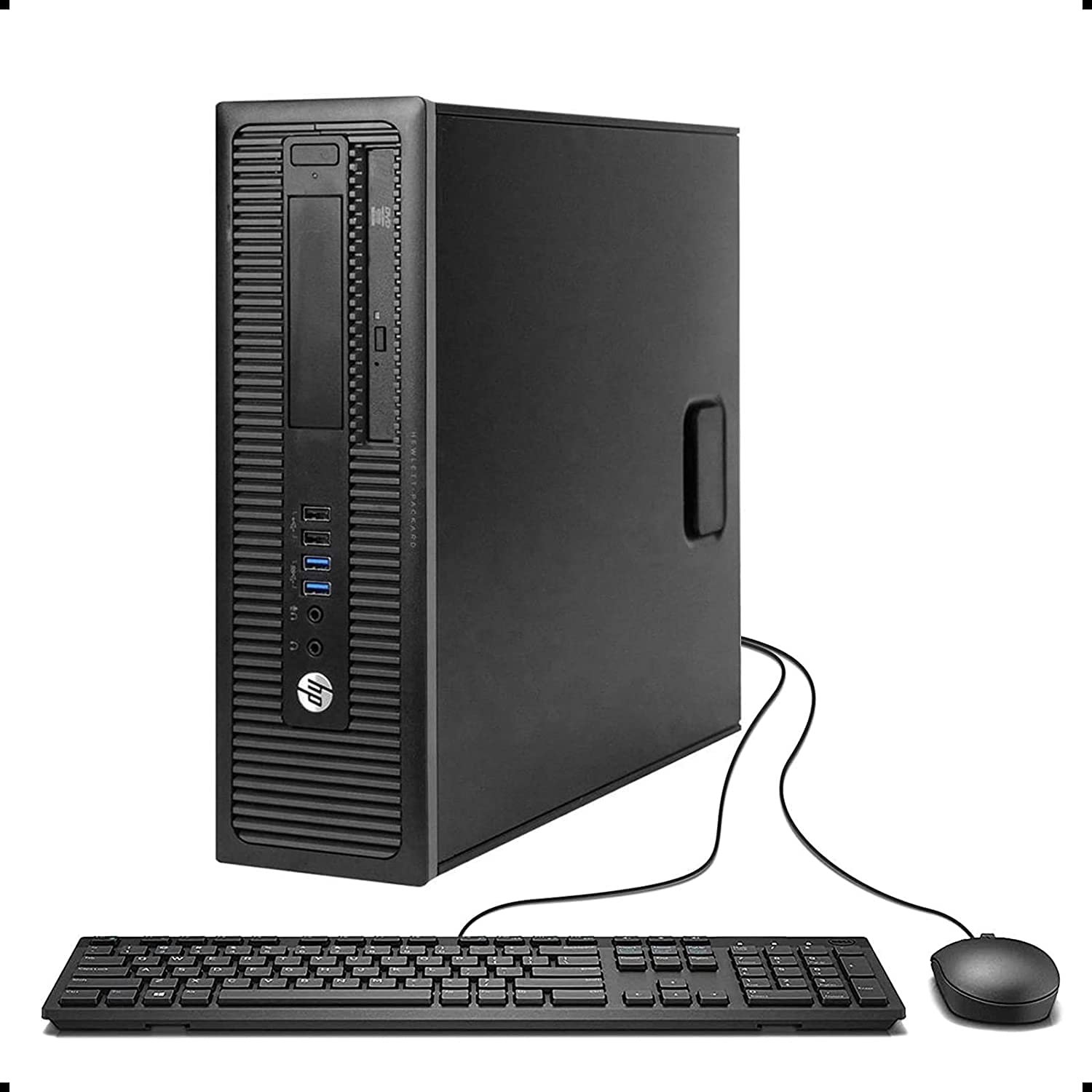 HP EliteDesk 800 G1 SFF High Performance Business Desktop Computer, Intel Quad Core i5-4590 upto 3.7GHz, 16GB RAM, 2TB..