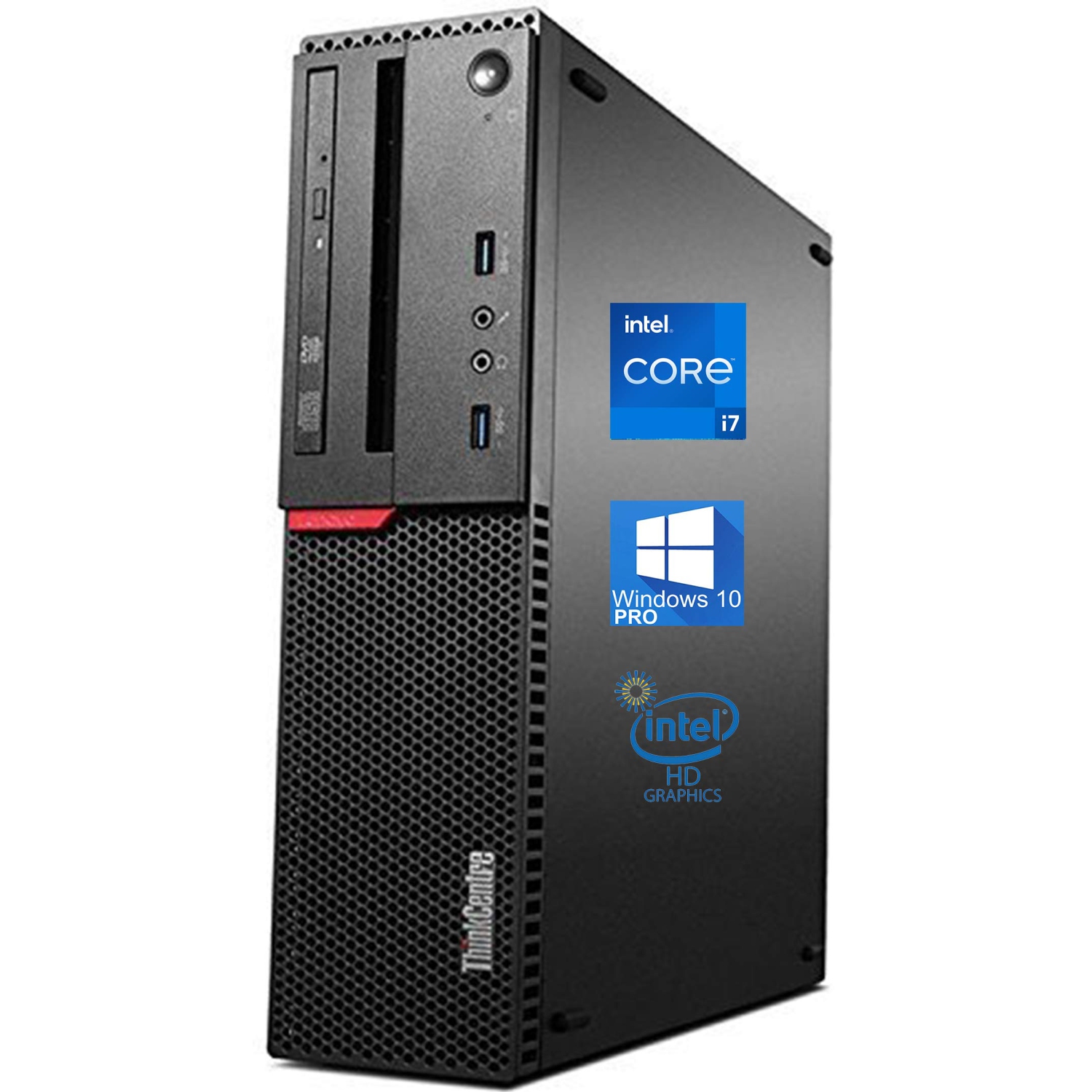 Lenovo ThinkCentre M900 SFF Desktop Computer, Intel Core i7-6700 Upto 4.0GHz, 32GB RAM, 1TB SSD